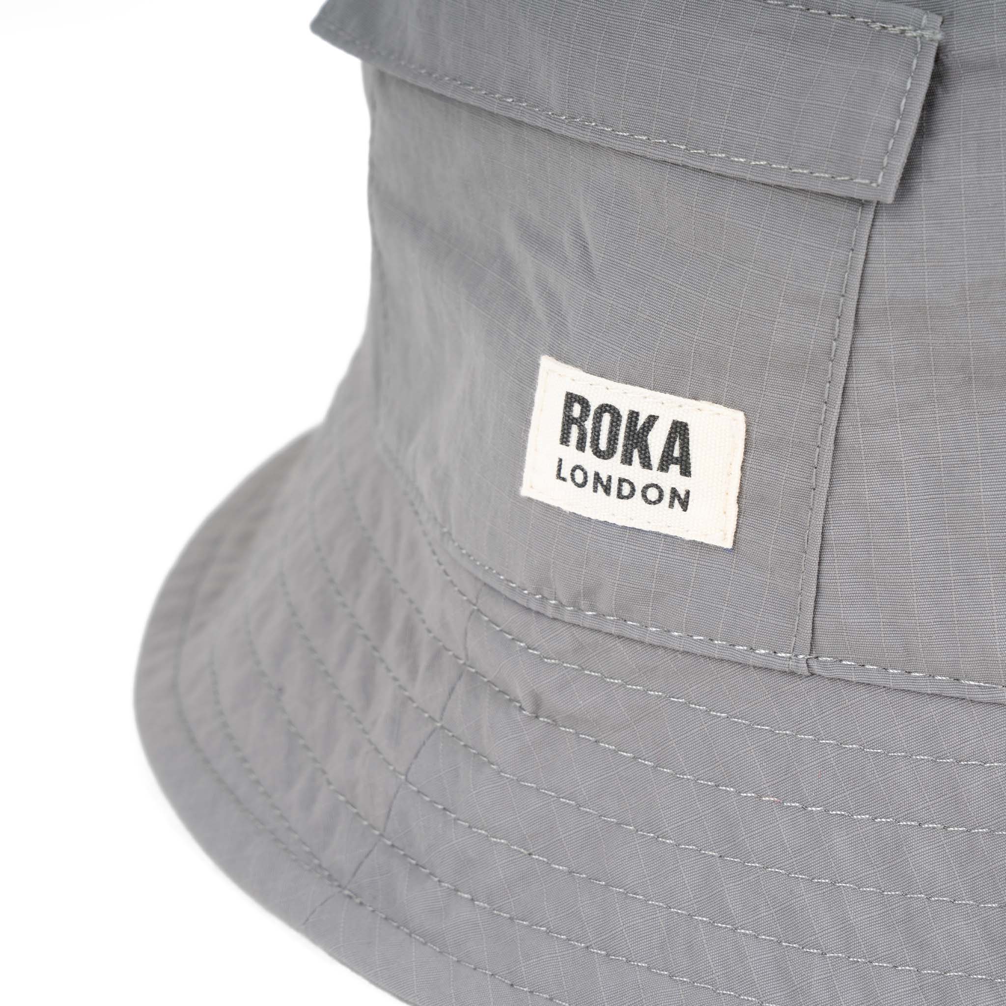 Roka London Bedford bøttehatt graphite one size vanntett