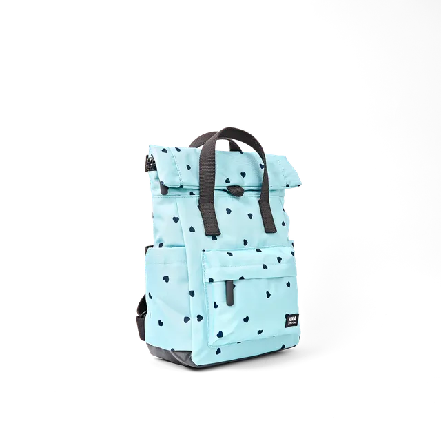 Roka London Canfield Heart ryggsekk Small 9,8L hjertemønster