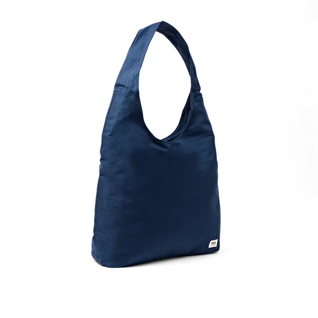Roka London Hoxton skulderveske Admiral Large canvas