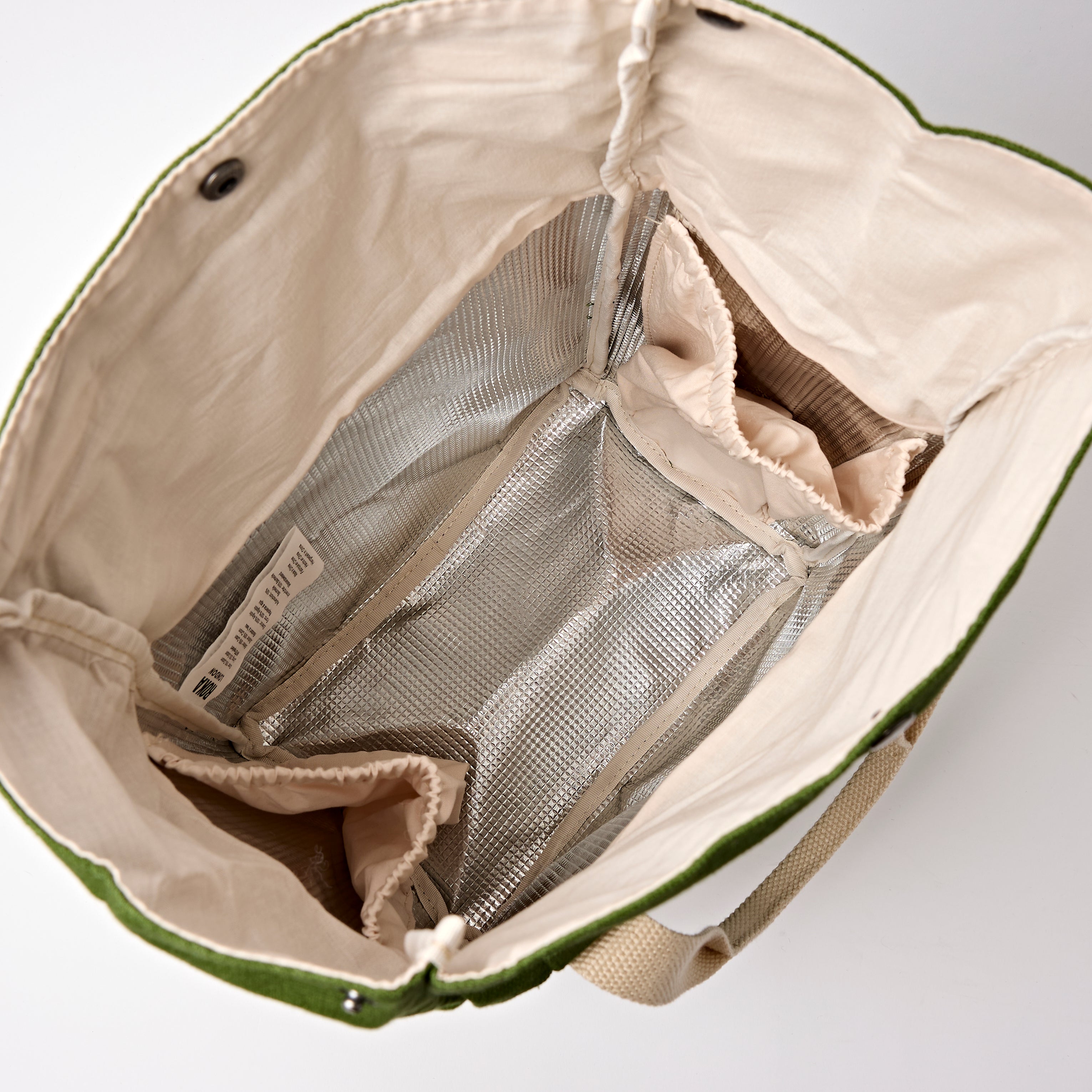 Roka London Hampstead Lunch Bag lunsjveske Artichoke 7,4L isolert