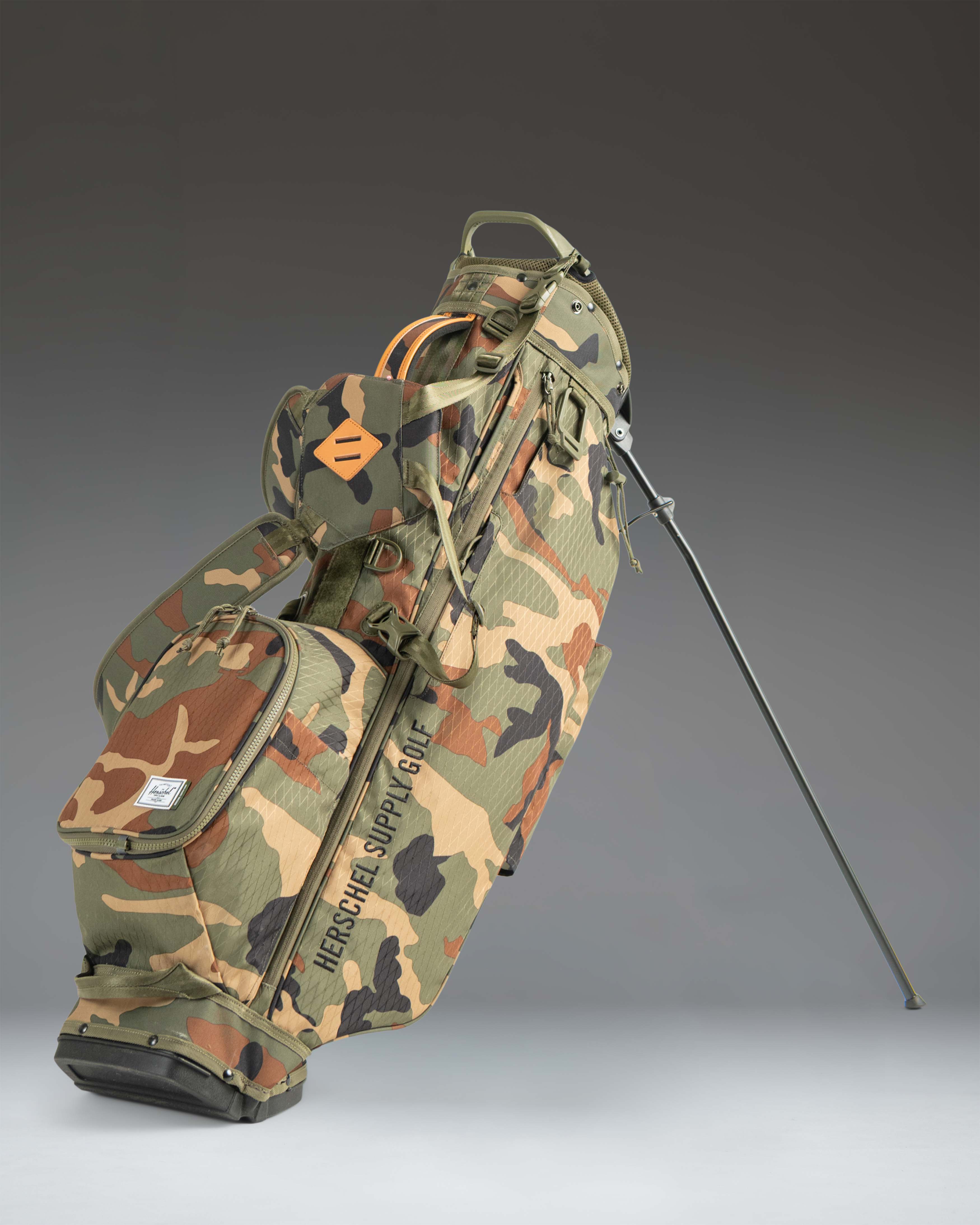 Herschel Watt Light Stand golfbag black 3-delt topp