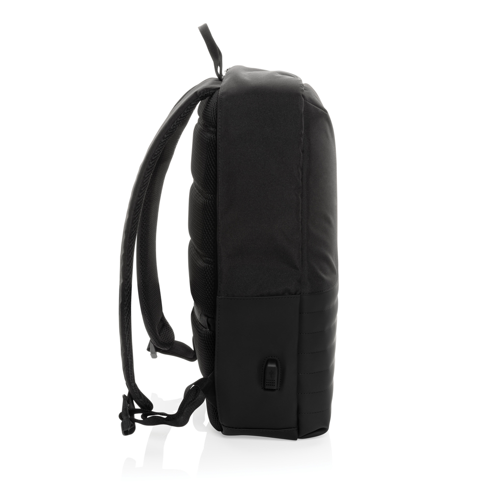 Swiss Peak AWARE RFID ryggsekk 15" svart tyverisikker