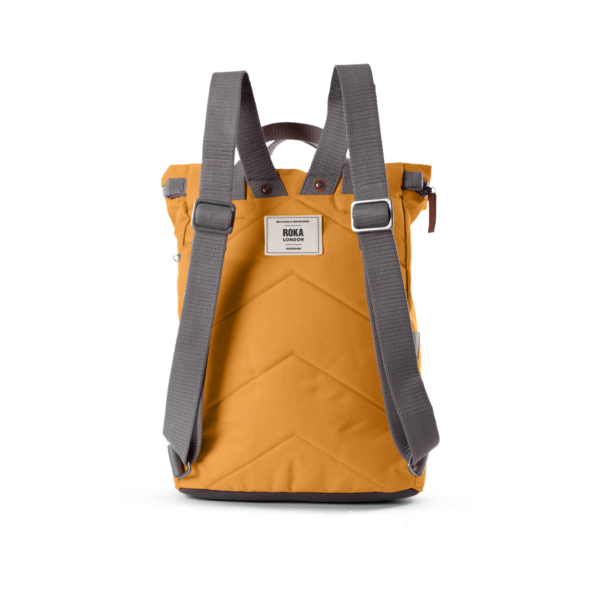 Roka London Finchley Flax ryggsekk Medium roll-top