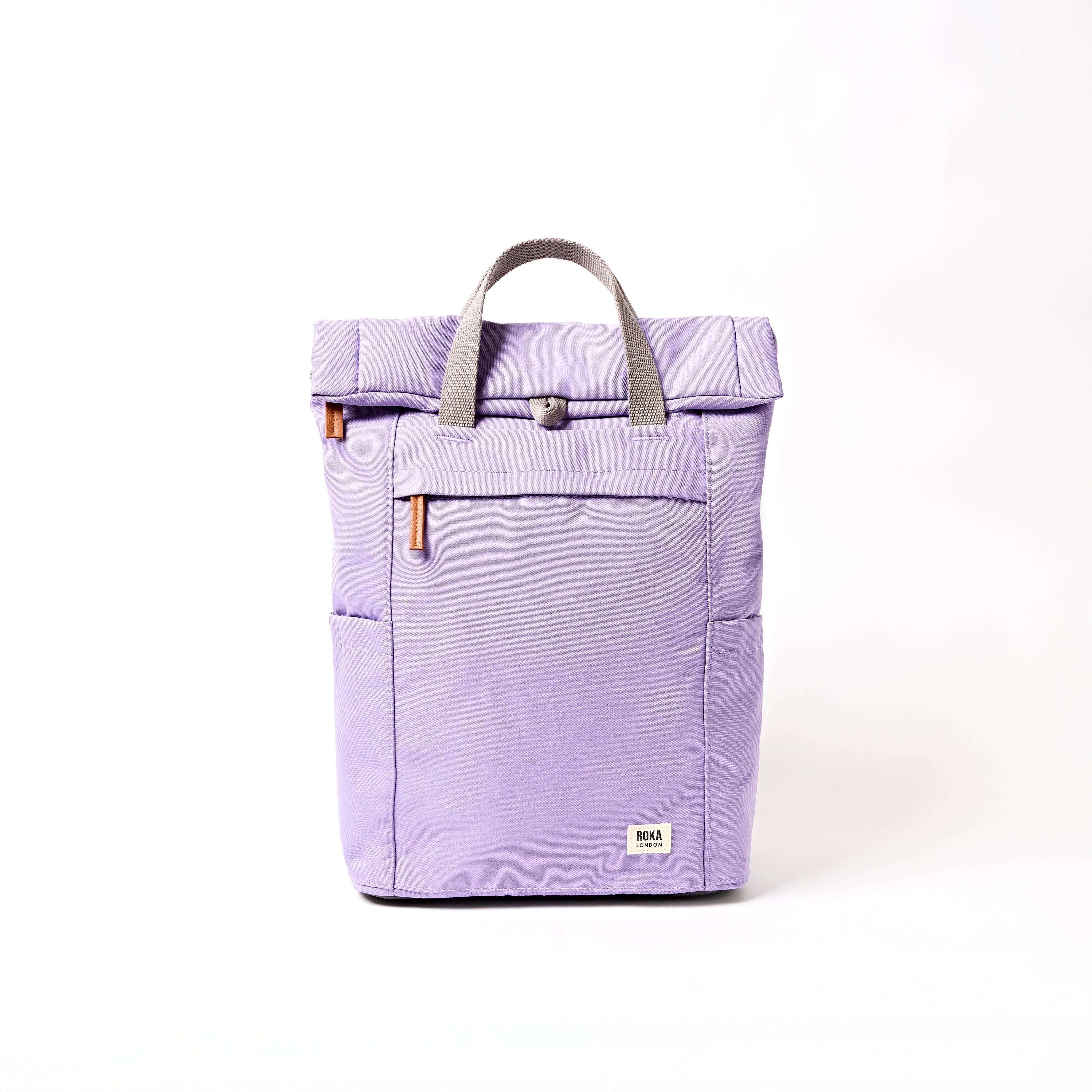 Roka London Finchley ryggsekk Small thistle bloom rulletopp