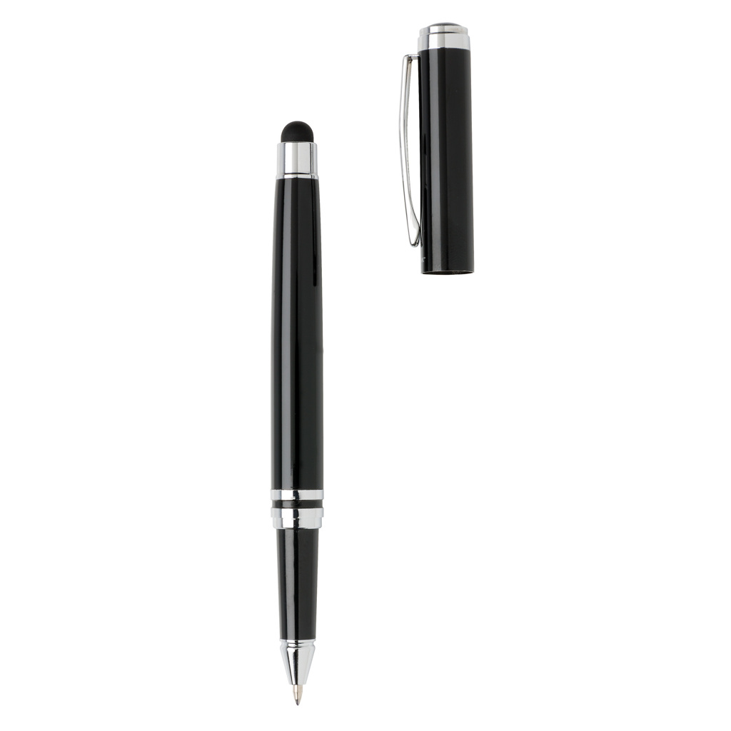 Swiss Peak Executive pennsett svart rollerball og kulepenn