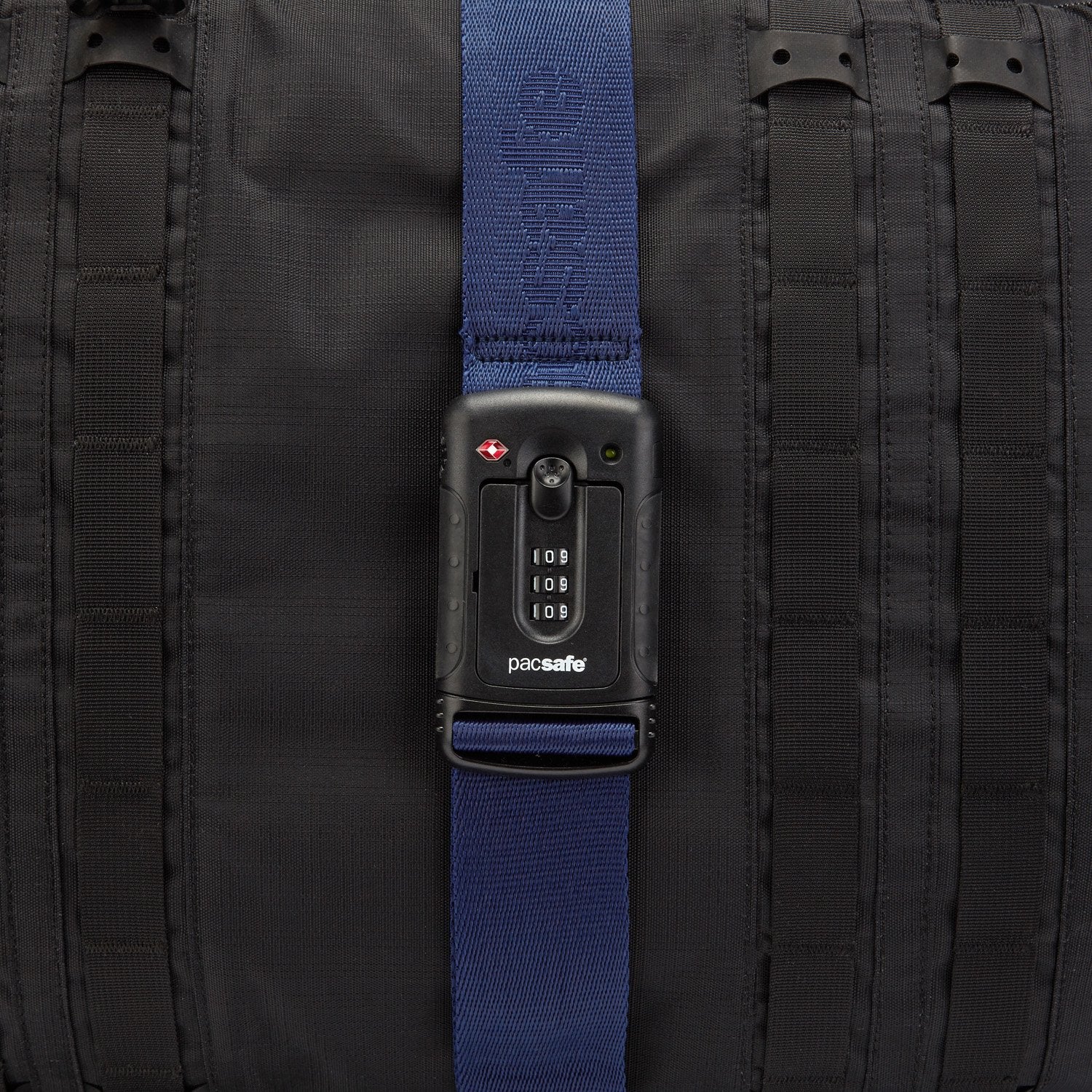 Pacsafe Strapsafe 100 koffertreim TSA lås