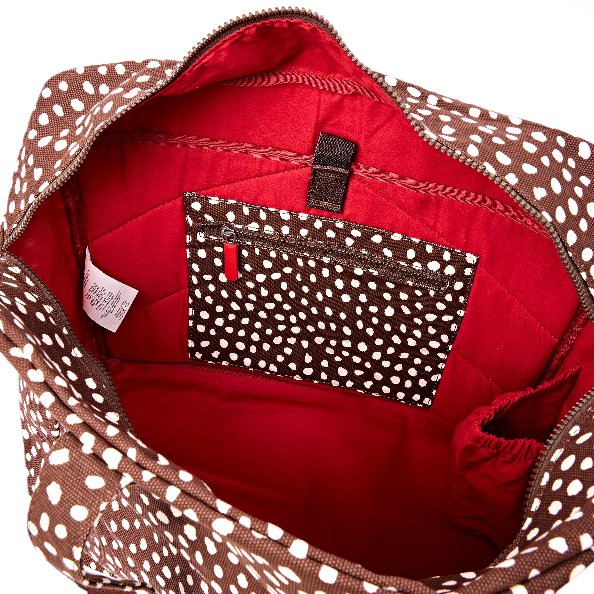 Roka London Sloane skulderveske Medium Brown Spot 24 liter