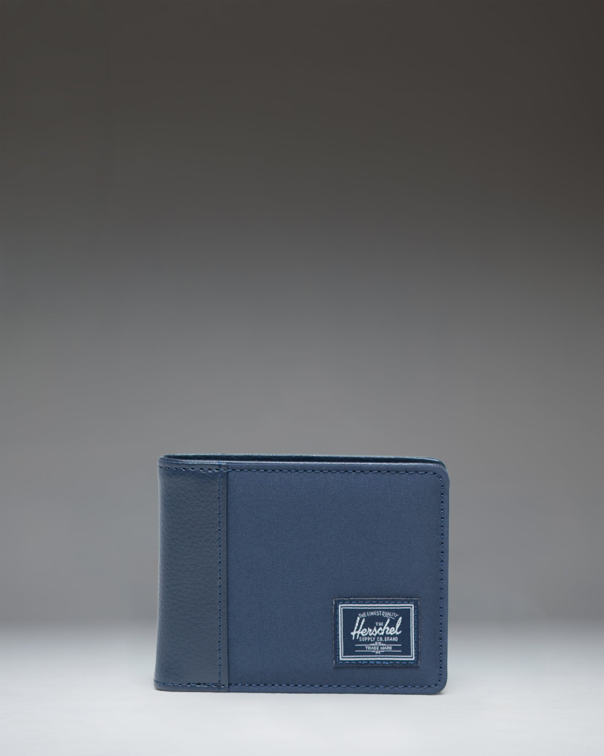 Herschel Hank lommebok twill svart/grå