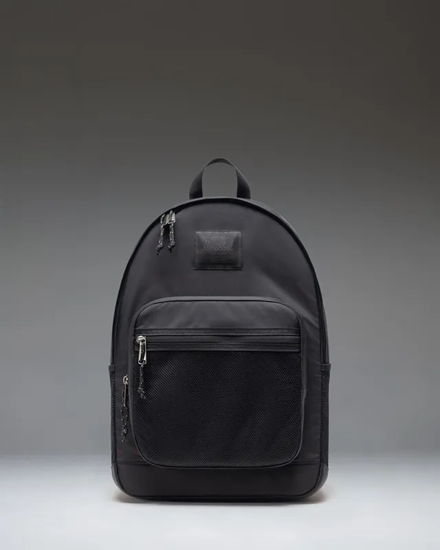 Herschel Nylon Kaine ryggsekk svart nylon 20L