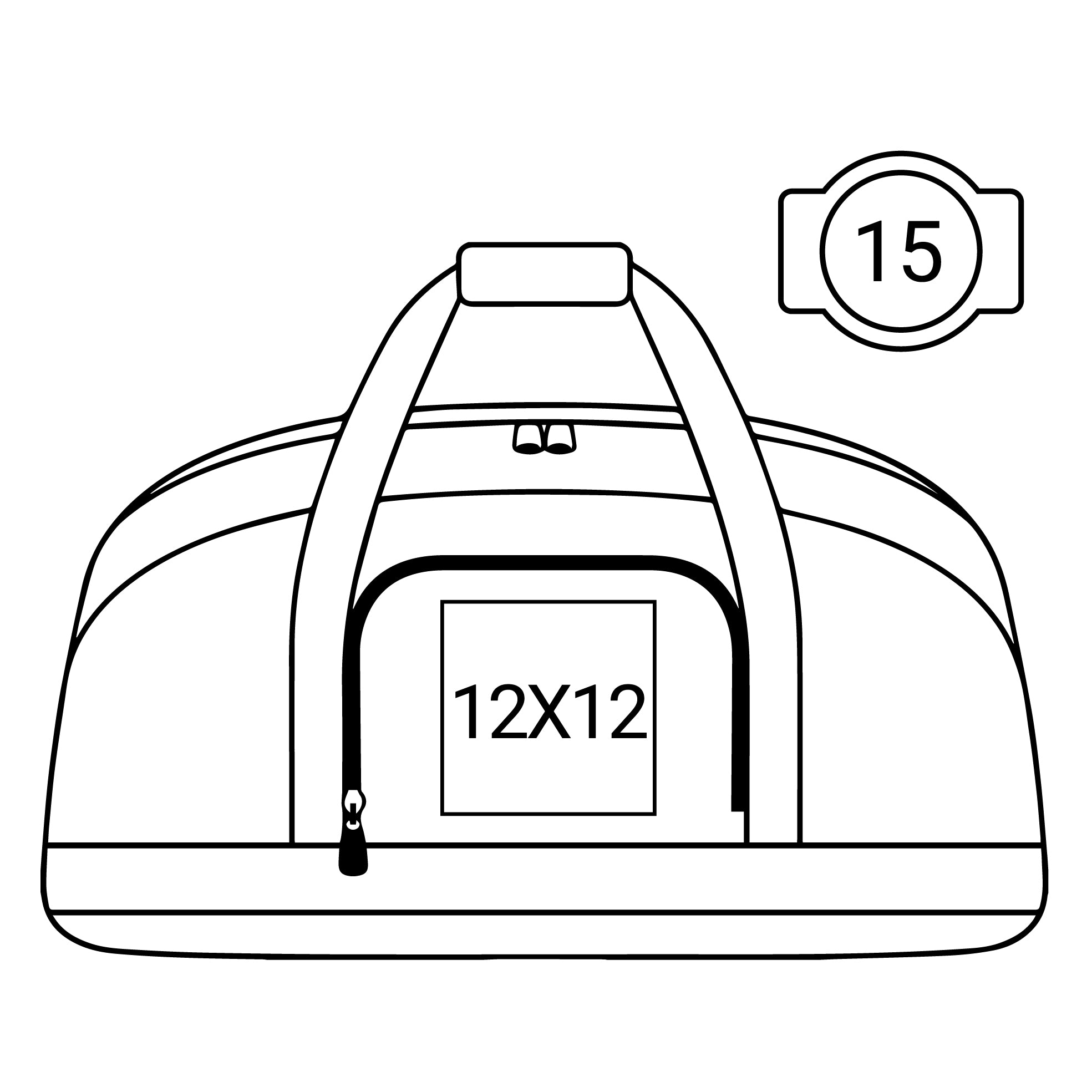 Shugon Seattle arbeidsbag Hi-Vis gul refleks kraftig