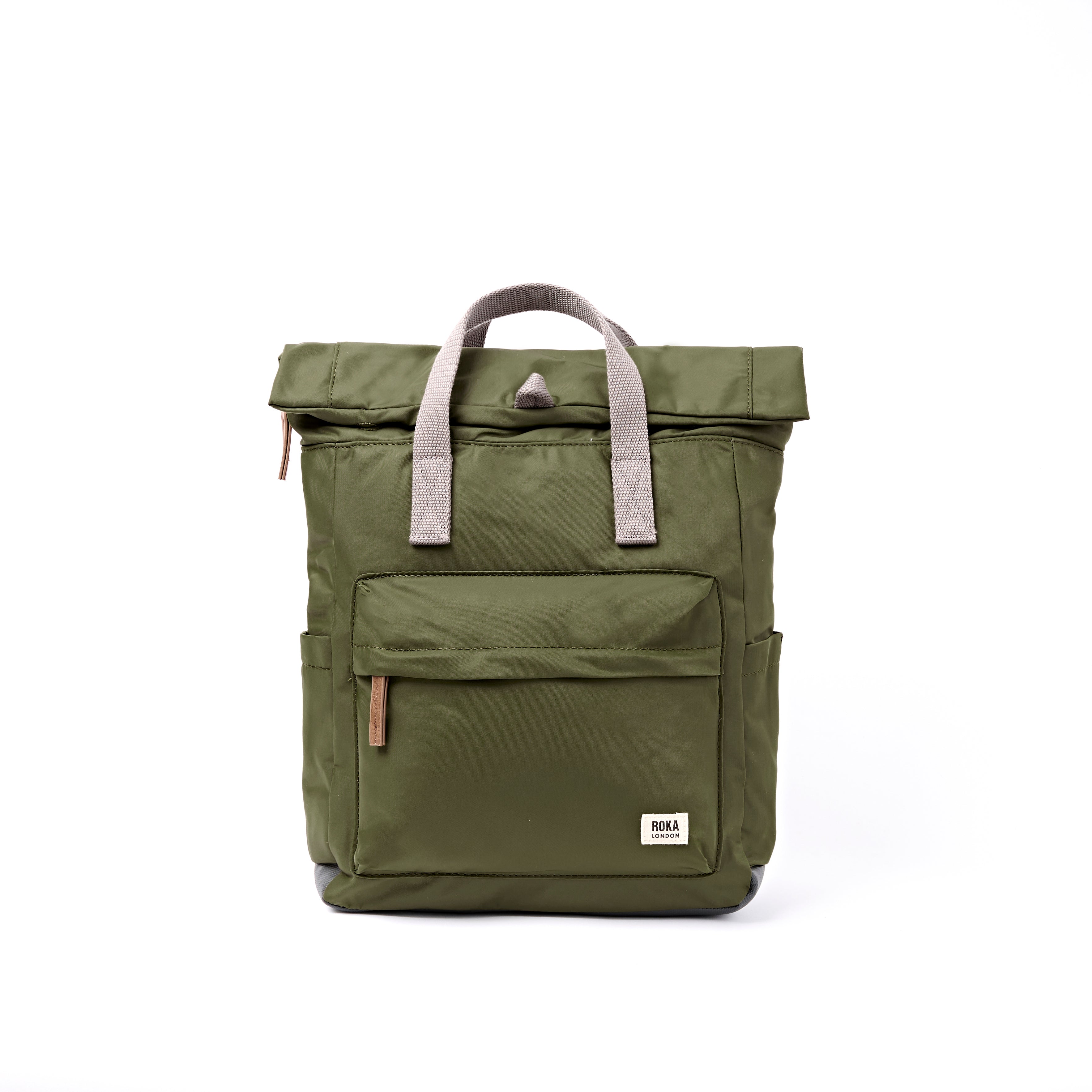 Roka London Canfield rolltop ryggsekk military 9,8/16,4 liter