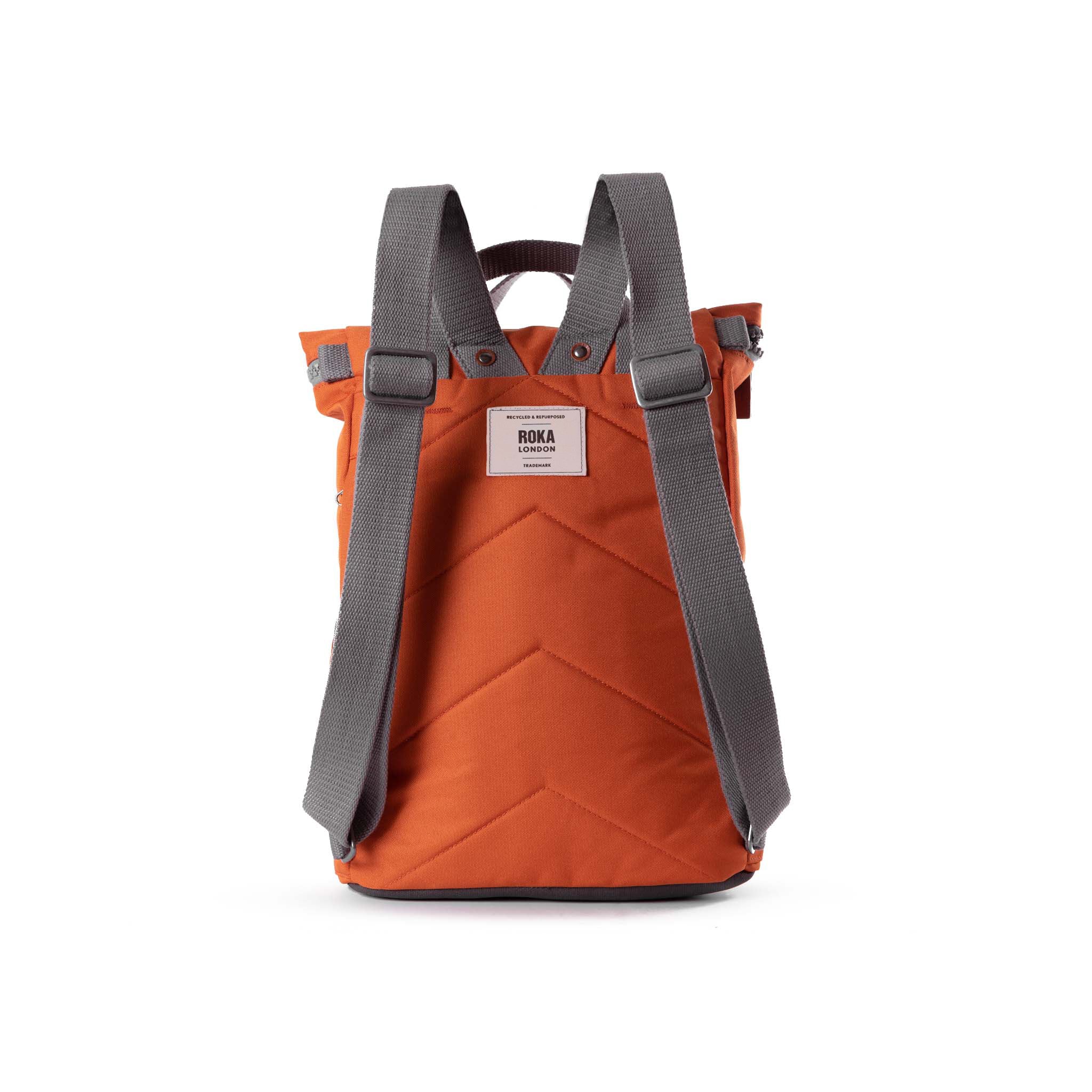 Roka London Finchley sekk small oransje rulletopp