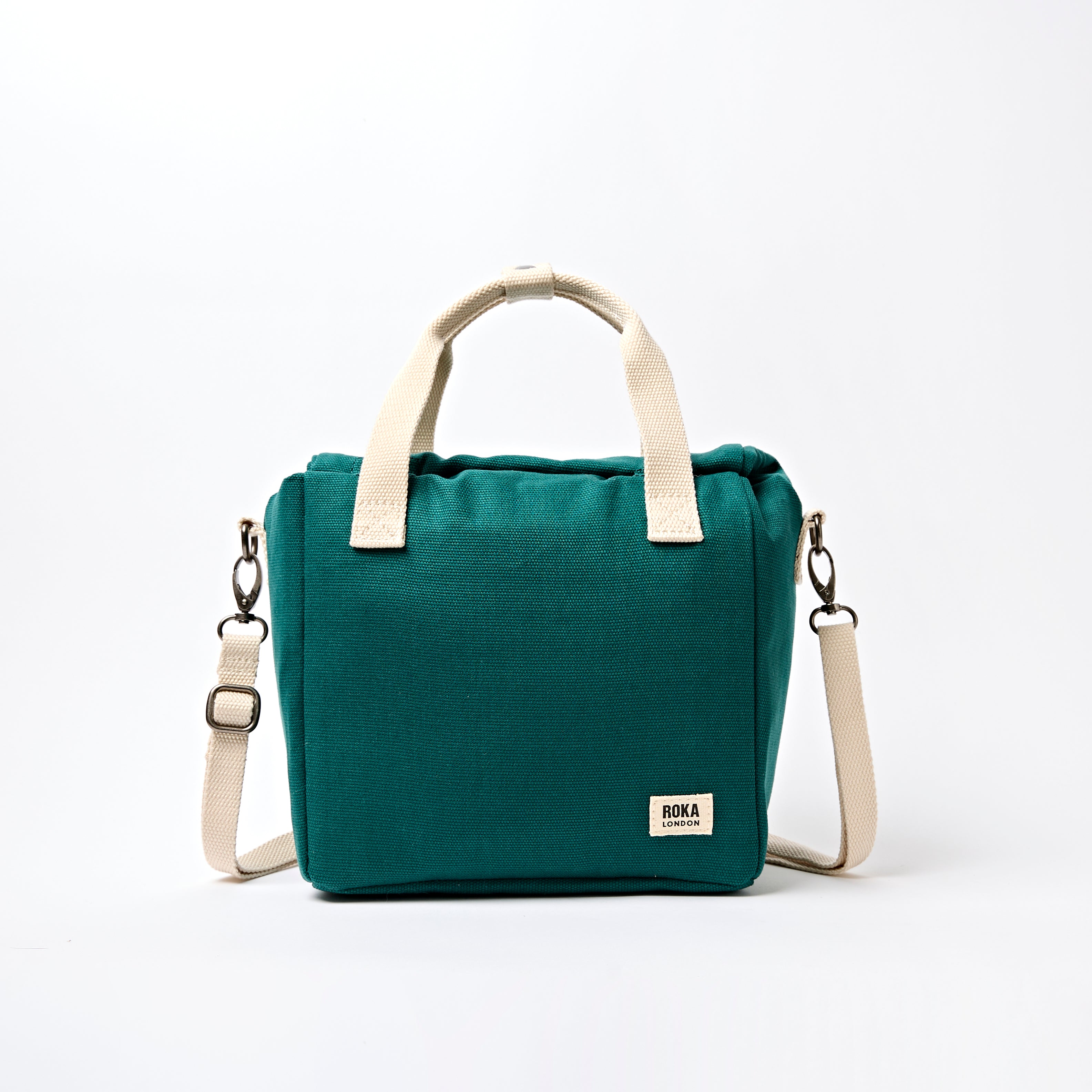 Roka London Hampstead lunsjveske Teal 7,4 liter
