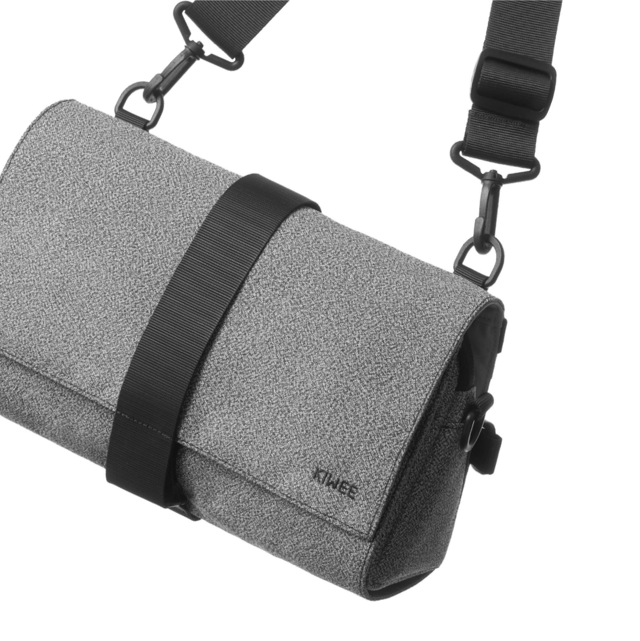 KIWEE Triangle Sling crossbody 3 L static grå