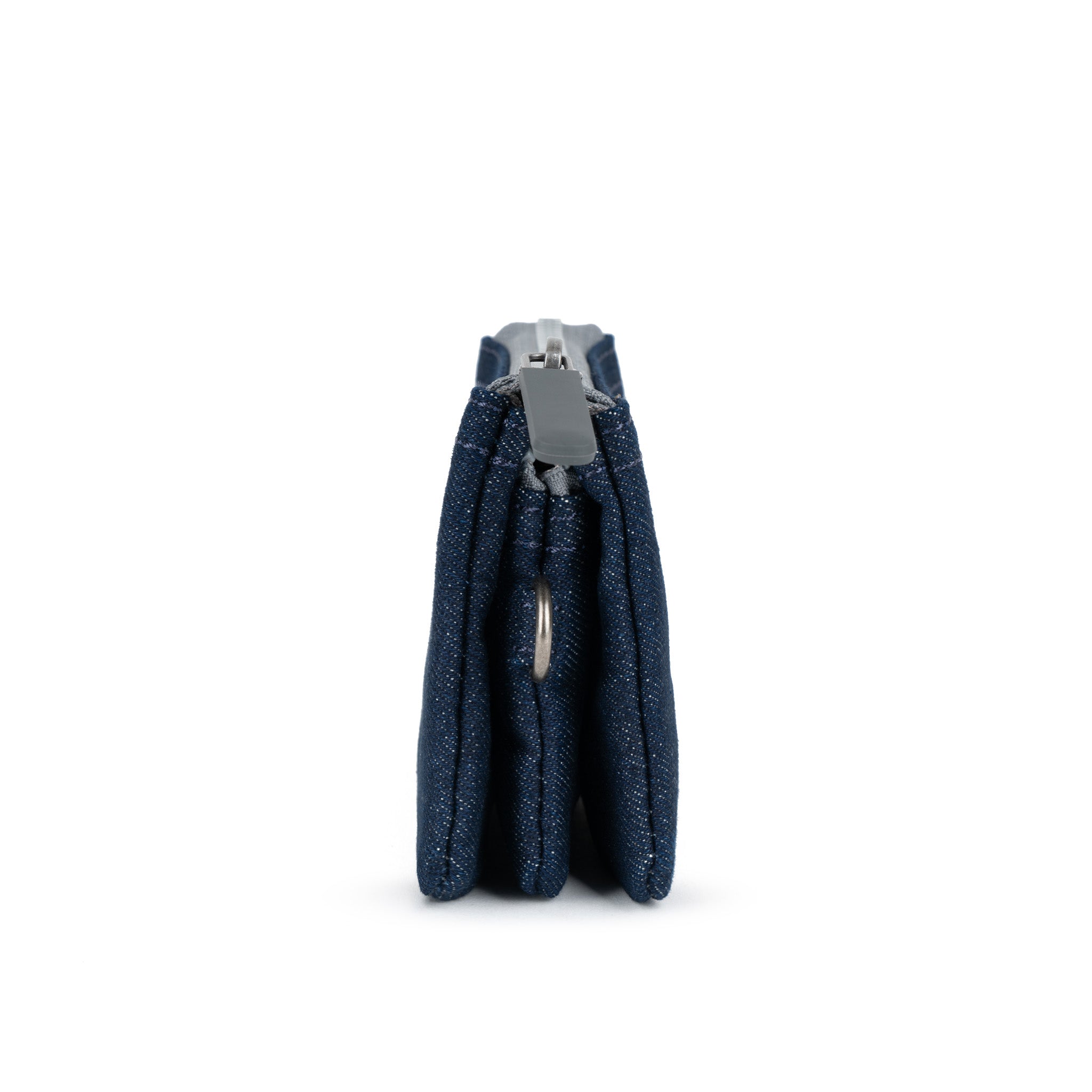 Roka London Carnaby Dark Denim lommebok Small kompakt