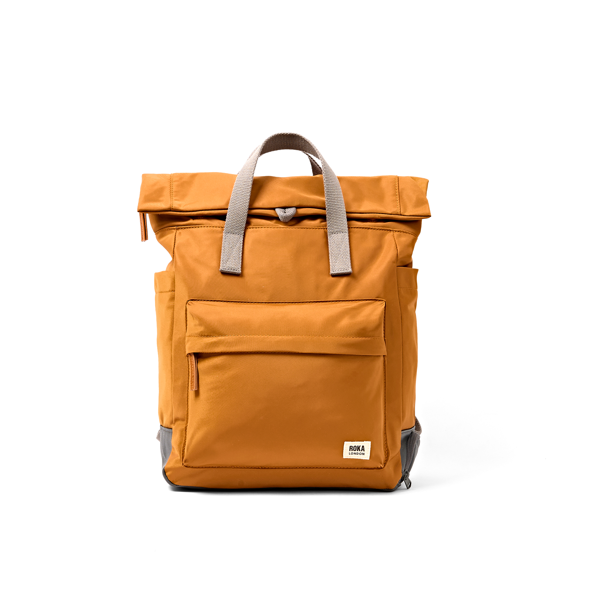 Roka London Bayswater Umbrella ryggsekk Medium Biscuit