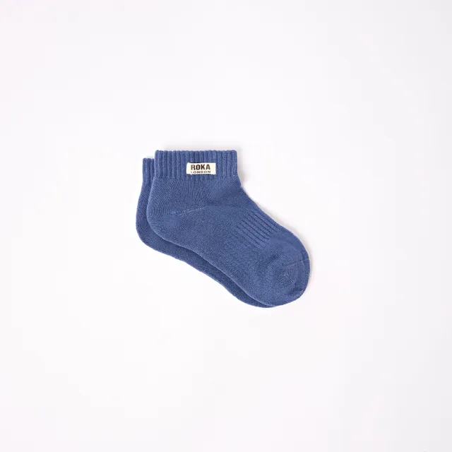 Roka London Wembley ankel sokker barn Coastal Blue 4-6 år