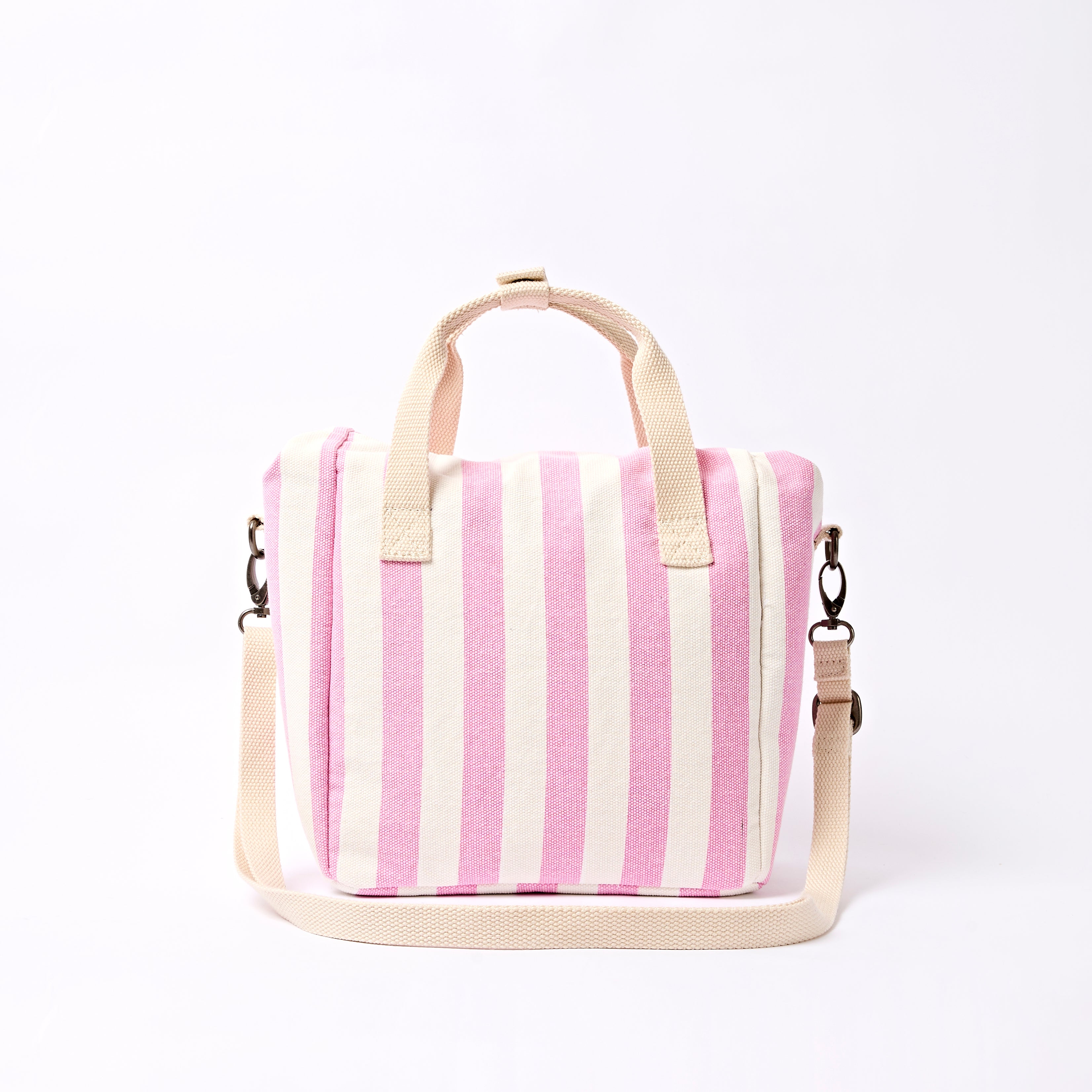 Roka London Hampstead lunsjveske Sherbet Stripe 7,4 liter