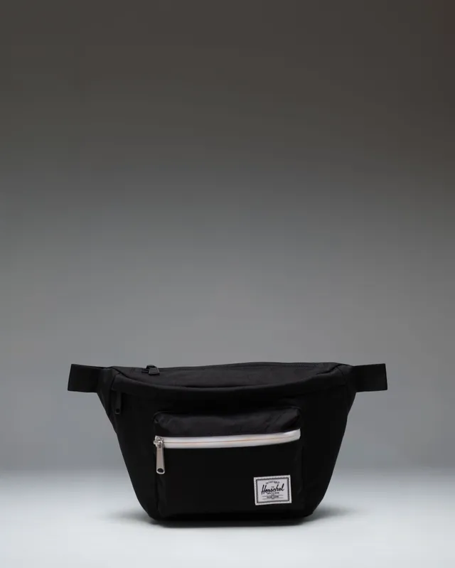 Herschel Pop Quiz midjeveske black 2 lommer