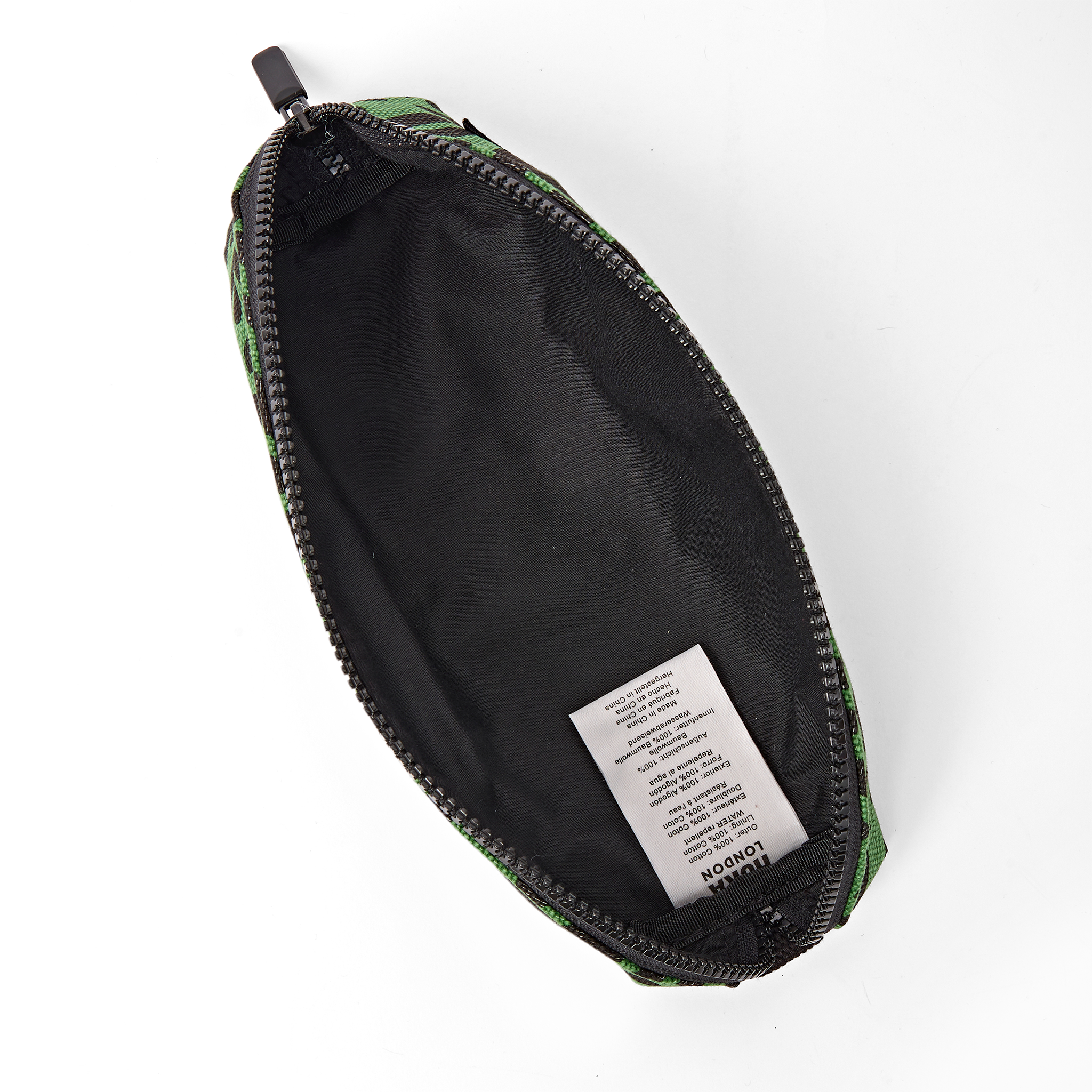 Roka London Tate pouch animal artichoke liten bomull