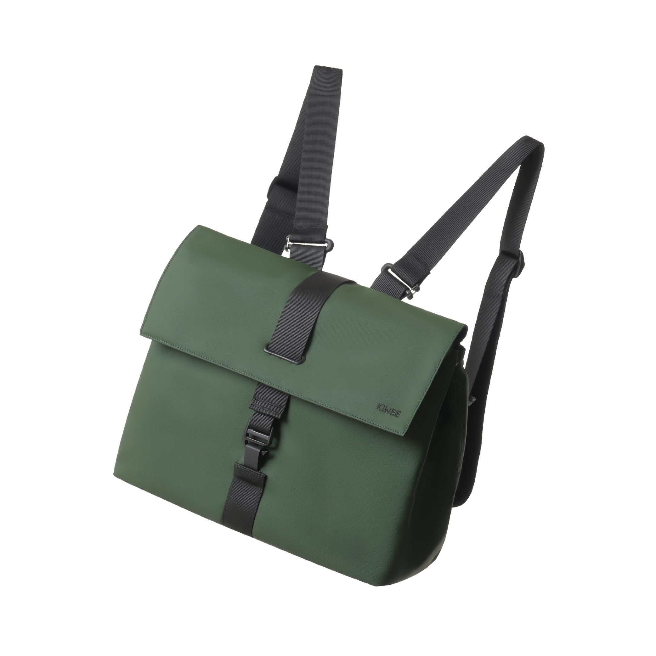KIWEE Square Backpack S ryggsekk Pine 10 liter vannavvisende