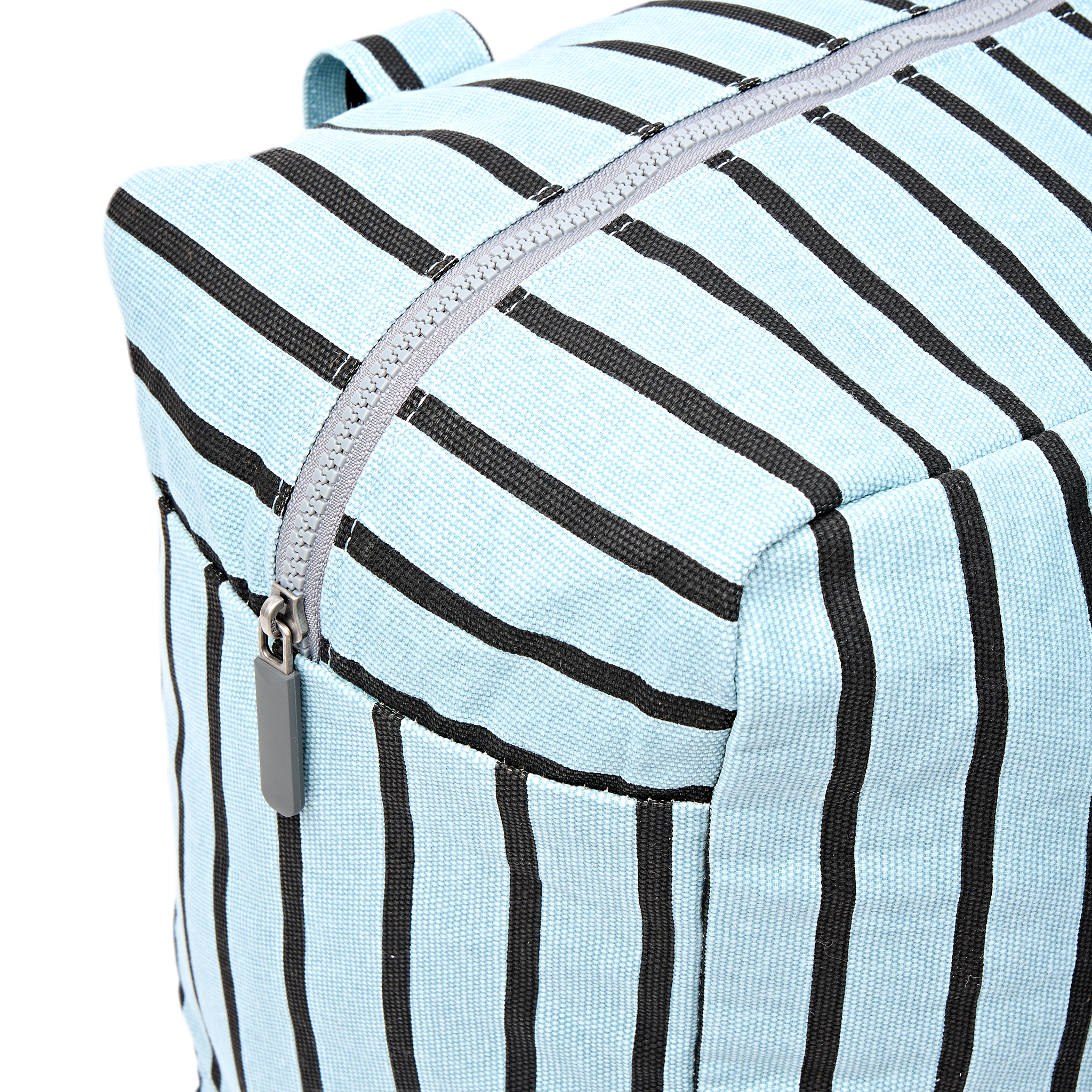 Roka London Sloane skulderveske Medium Blue Stripe bomull