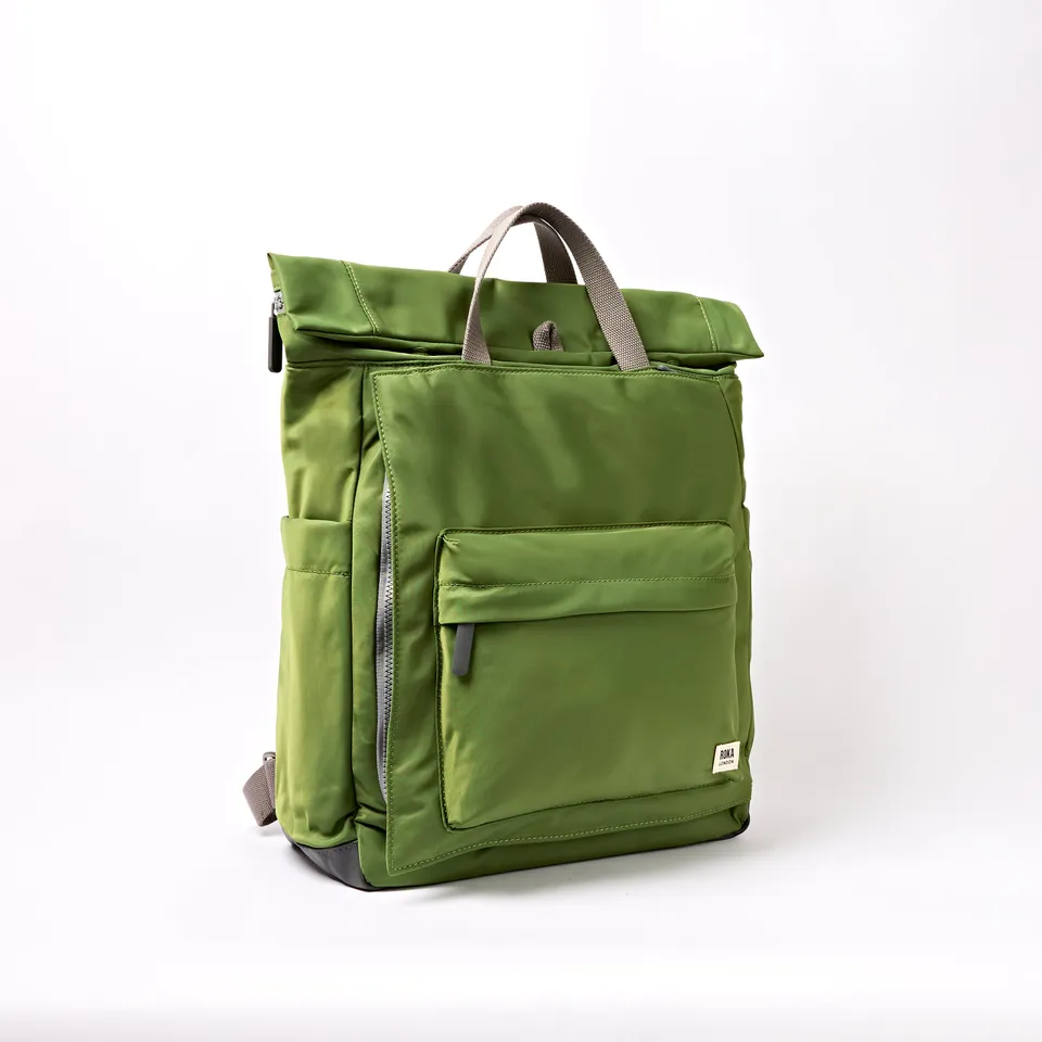 Roka London Primrose stellebag Avocado Large 4-i-1 ryggsekk