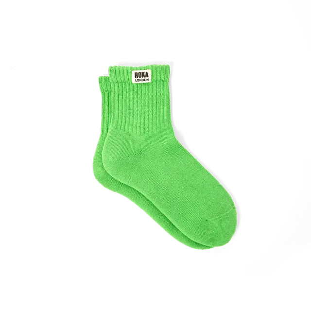 Roka London Windsor sokker lime EU 36-42