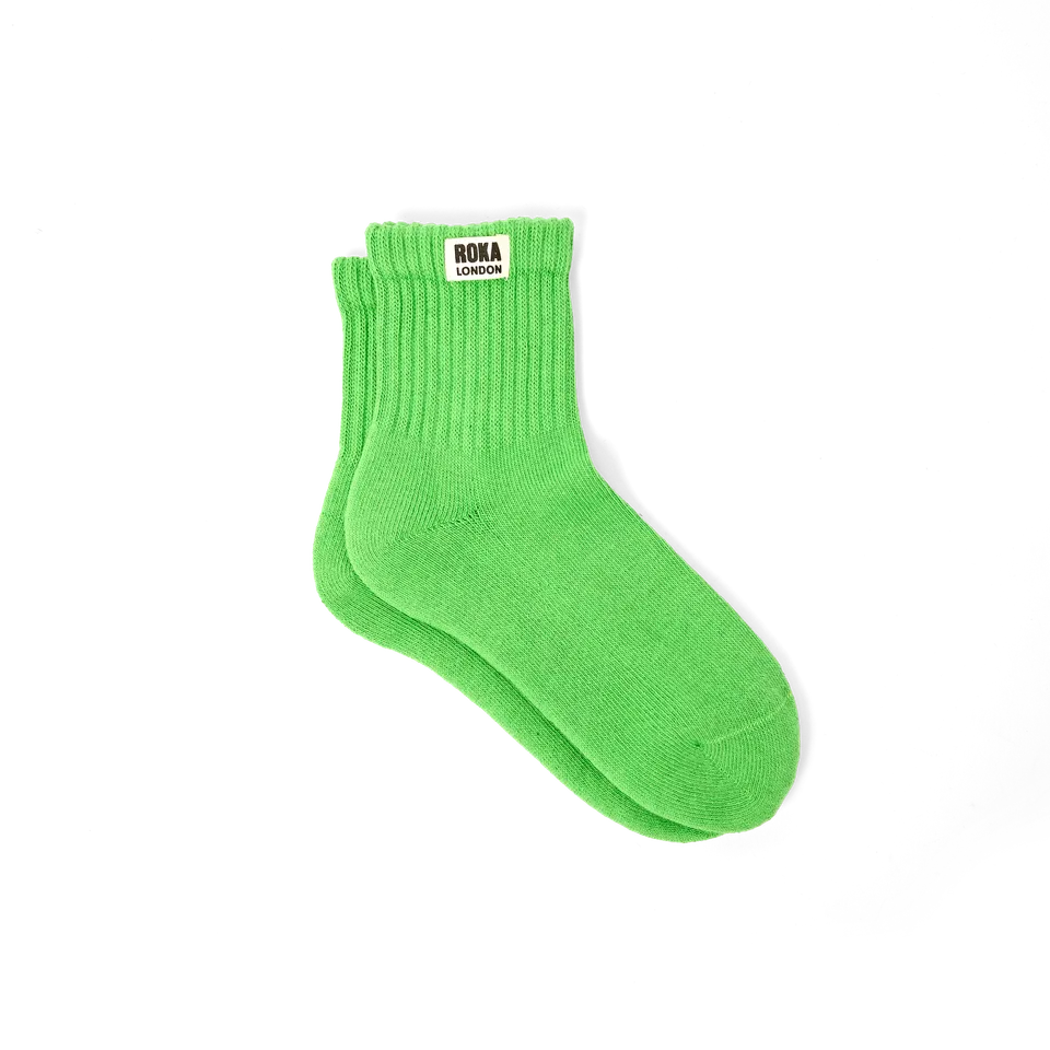 Roka London Windsor sokker lime EU 36-42