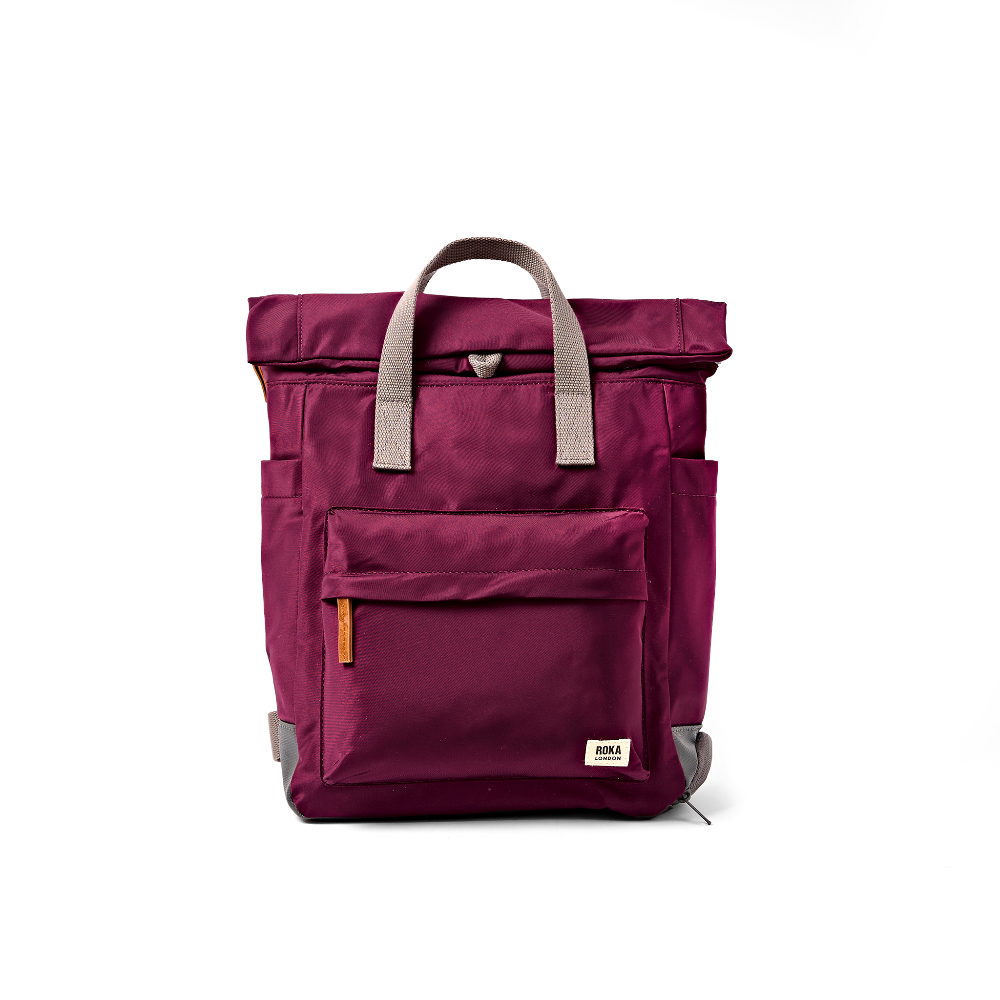 Roka London Bayswater ryggsekk royal burgundy medium paraply 14,6 l