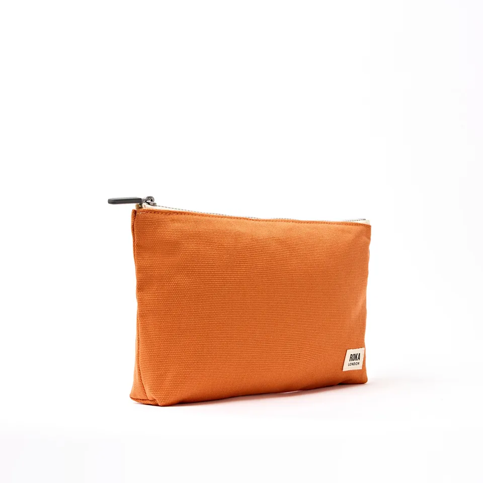 Roka London Maida Vale Pouch mappe burnt orange small