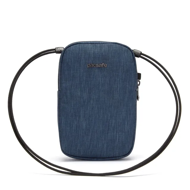 Pacsafe RFIDsafe Travel Crossbody skulderveske Dark Denim RFID