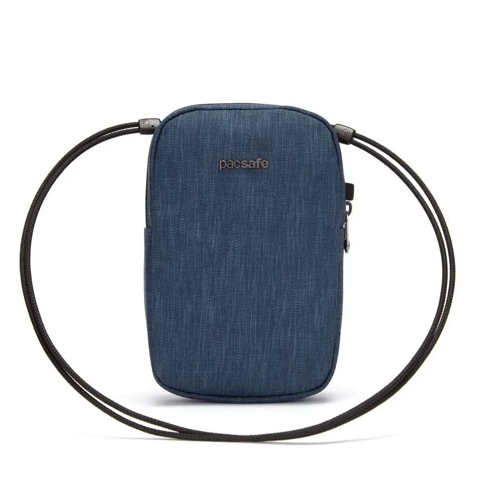 Pacsafe RFIDsafe Travel Crossbody skulderveske Dark Denim RFID