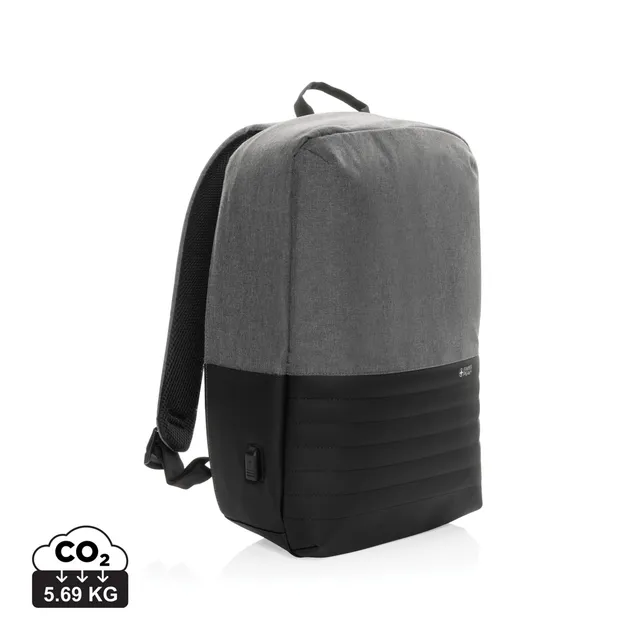 Swiss Peak AWARE laptopryggsekk grå 15,6" RFID