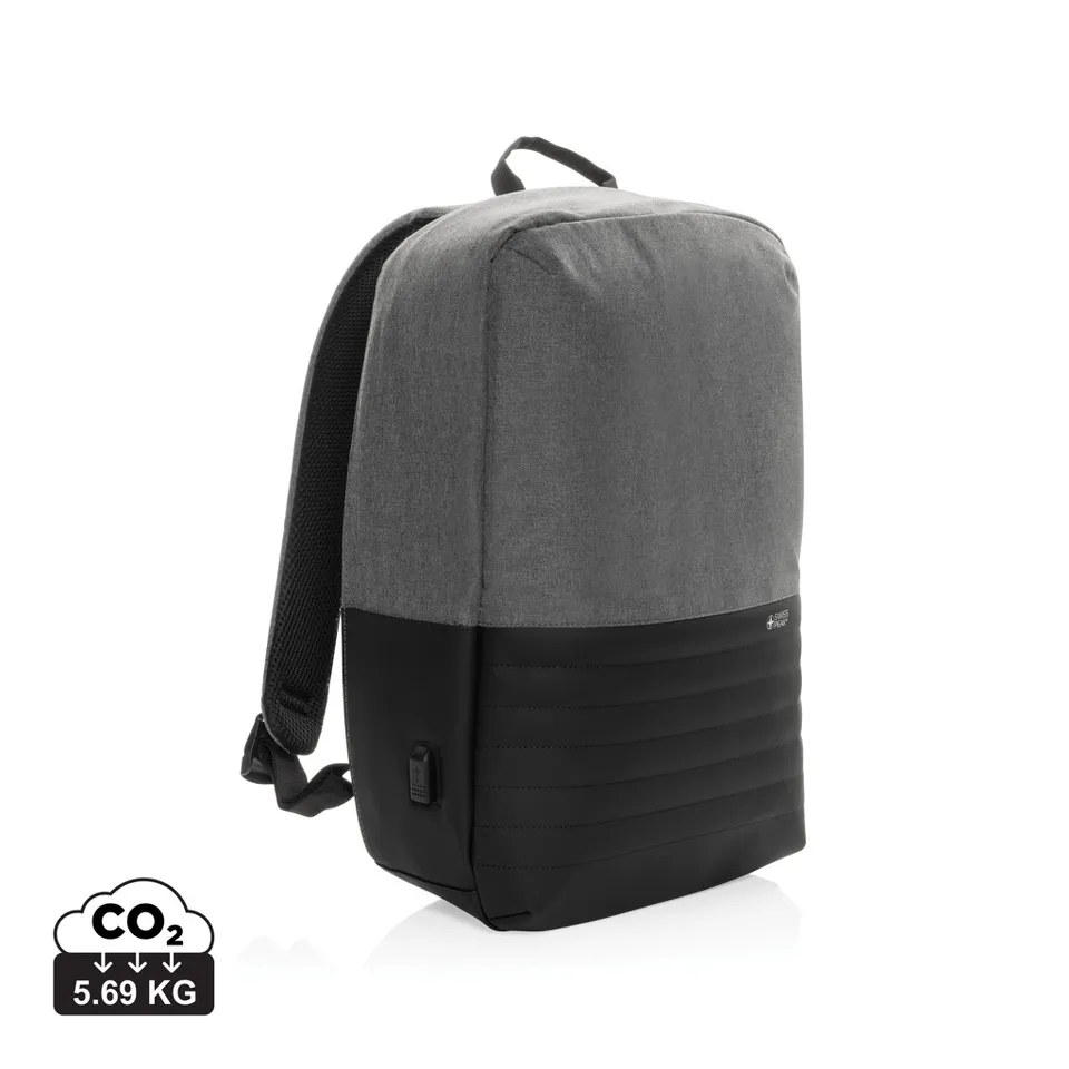 Swiss Peak AWARE laptopryggsekk grå 15,6" RFID