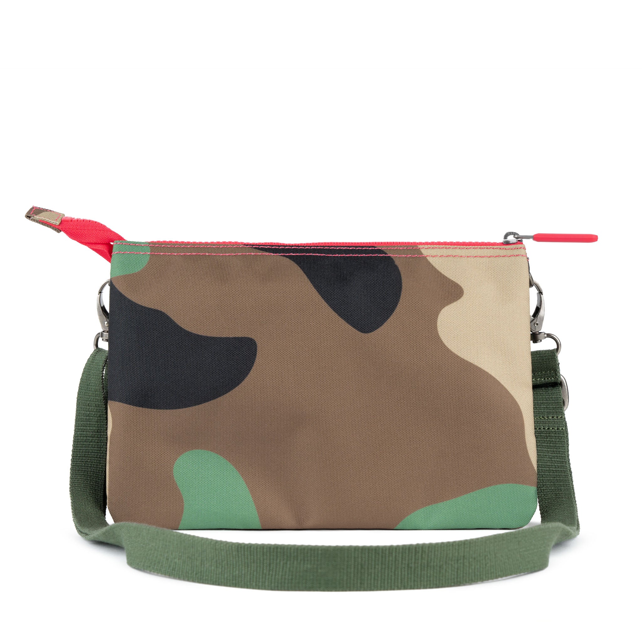 Roka London Carnaby Vintage Camo lommebokveske XL