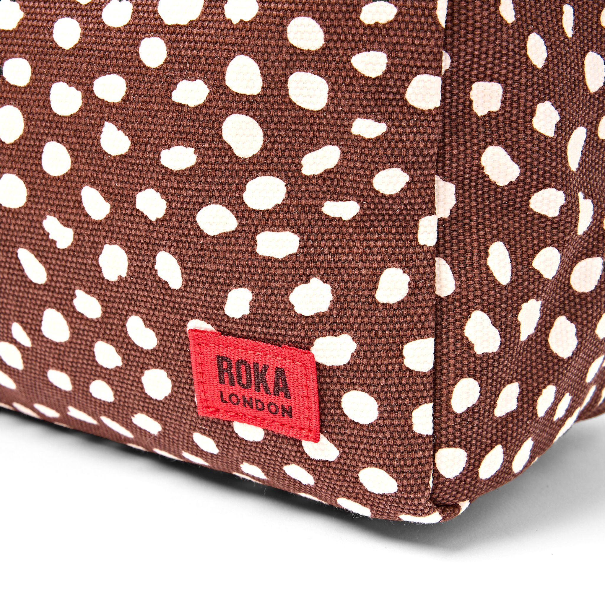 Roka London Maygrove toalettmappe brown spot Small 4,8 l