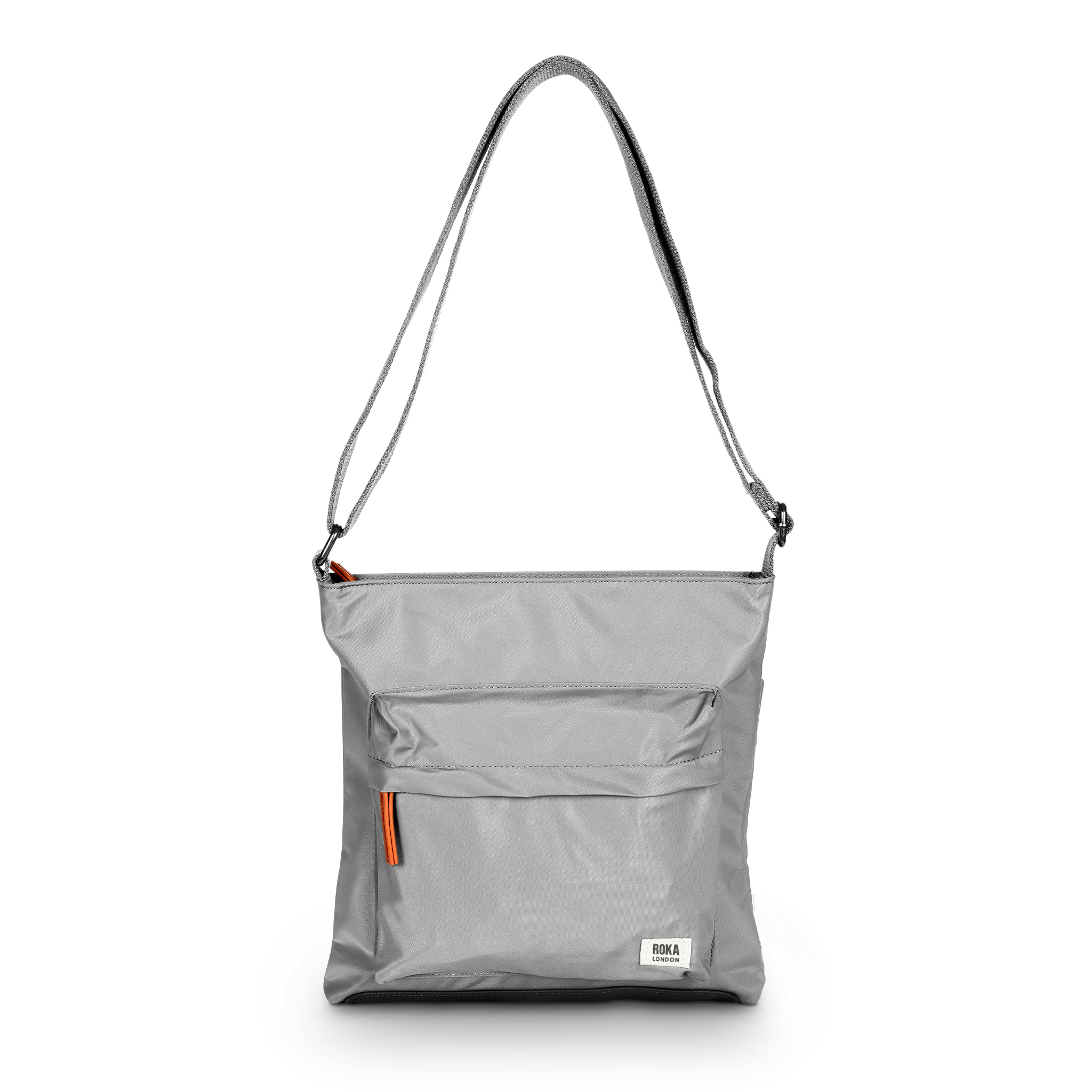 Roka London Kennington crossbody Medium Stormy strukturert