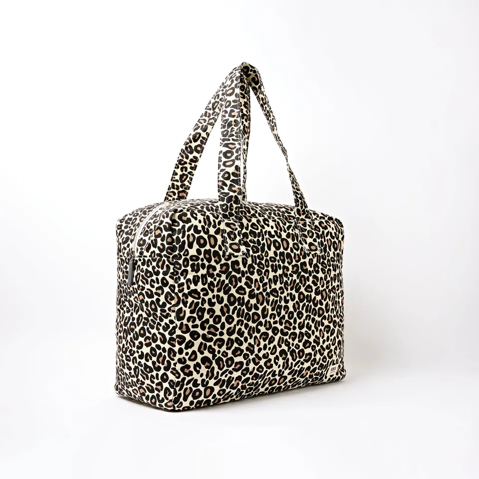Roka London Sloane skulderveske Savannah Leopard Medium 24,4 liter