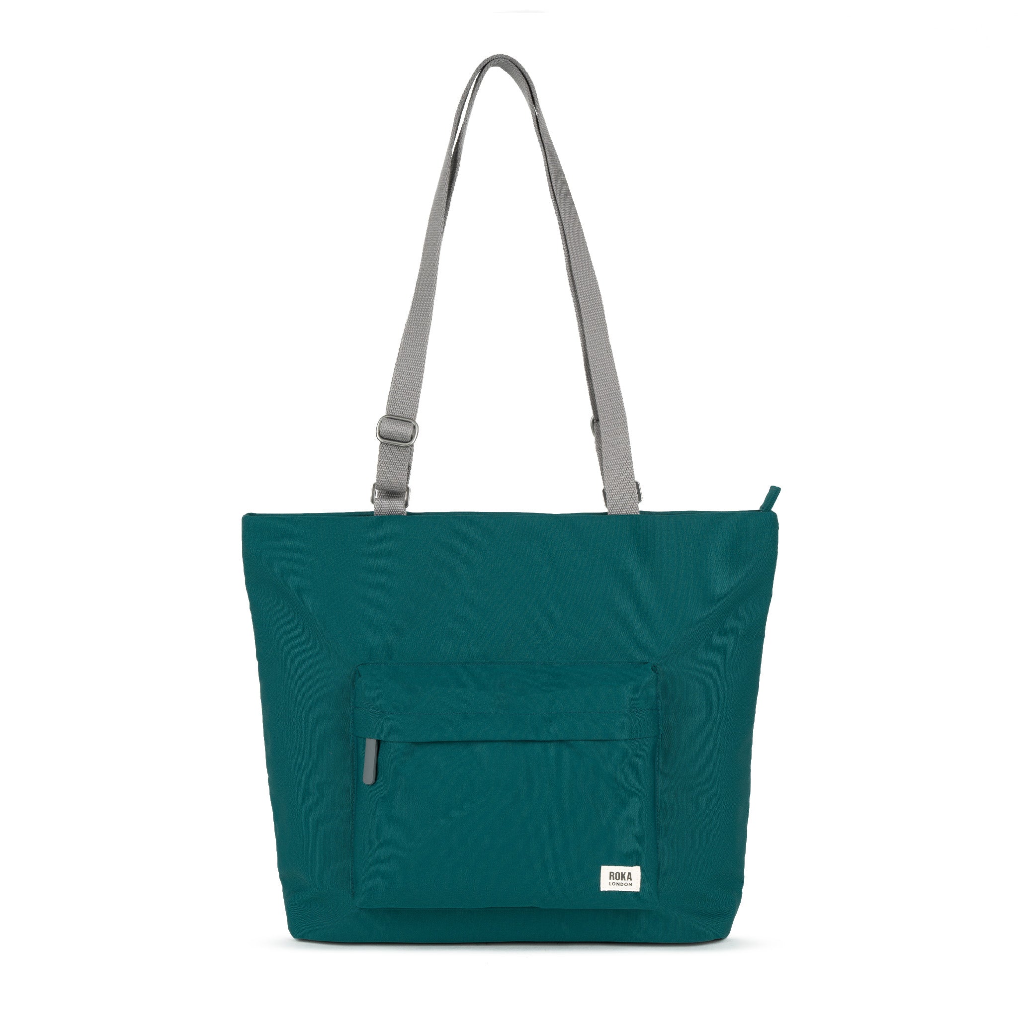Roka London Trafalgar totebag teal medium 19,5 L