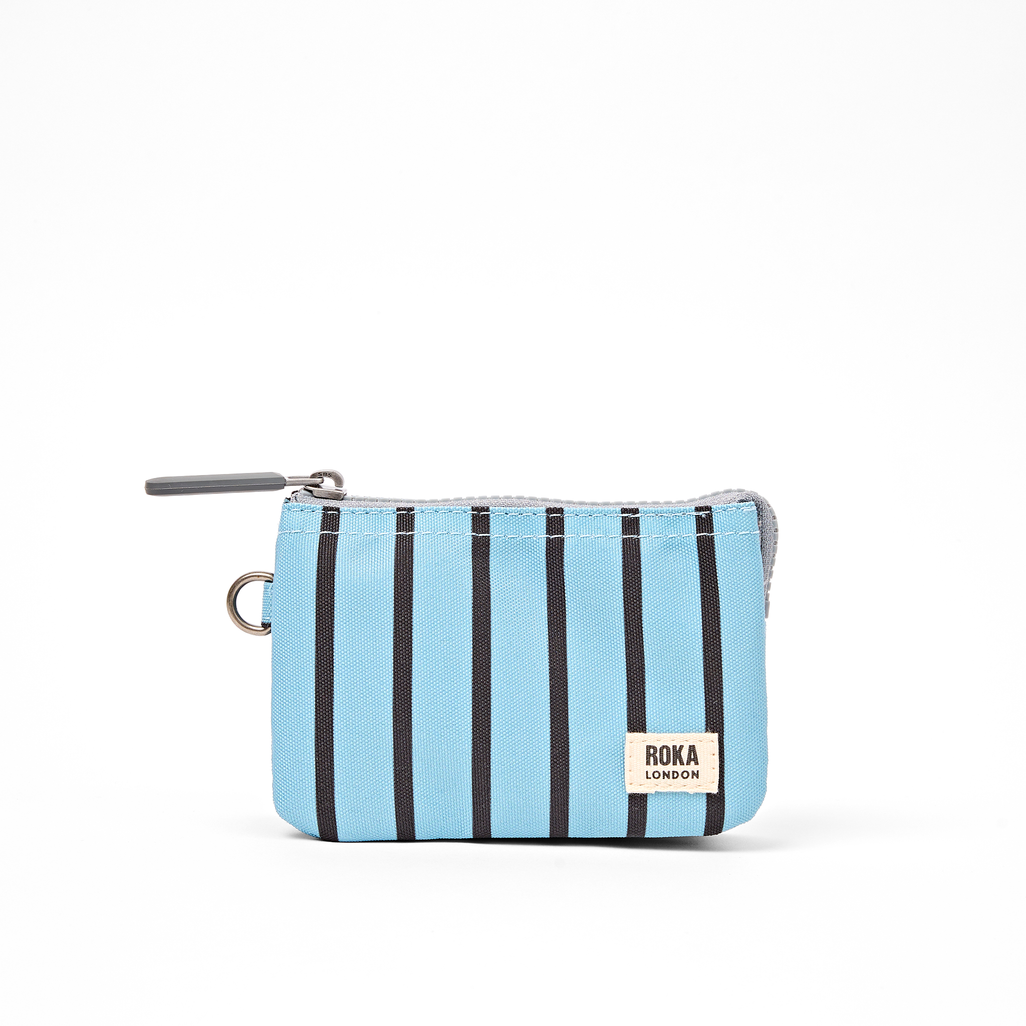 Roka London Carnaby Small lommebok blå stripe 0,2 liter vanntett