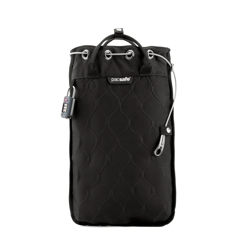 Pacsafe Travelsafe bærbar safe 3 liter svart
