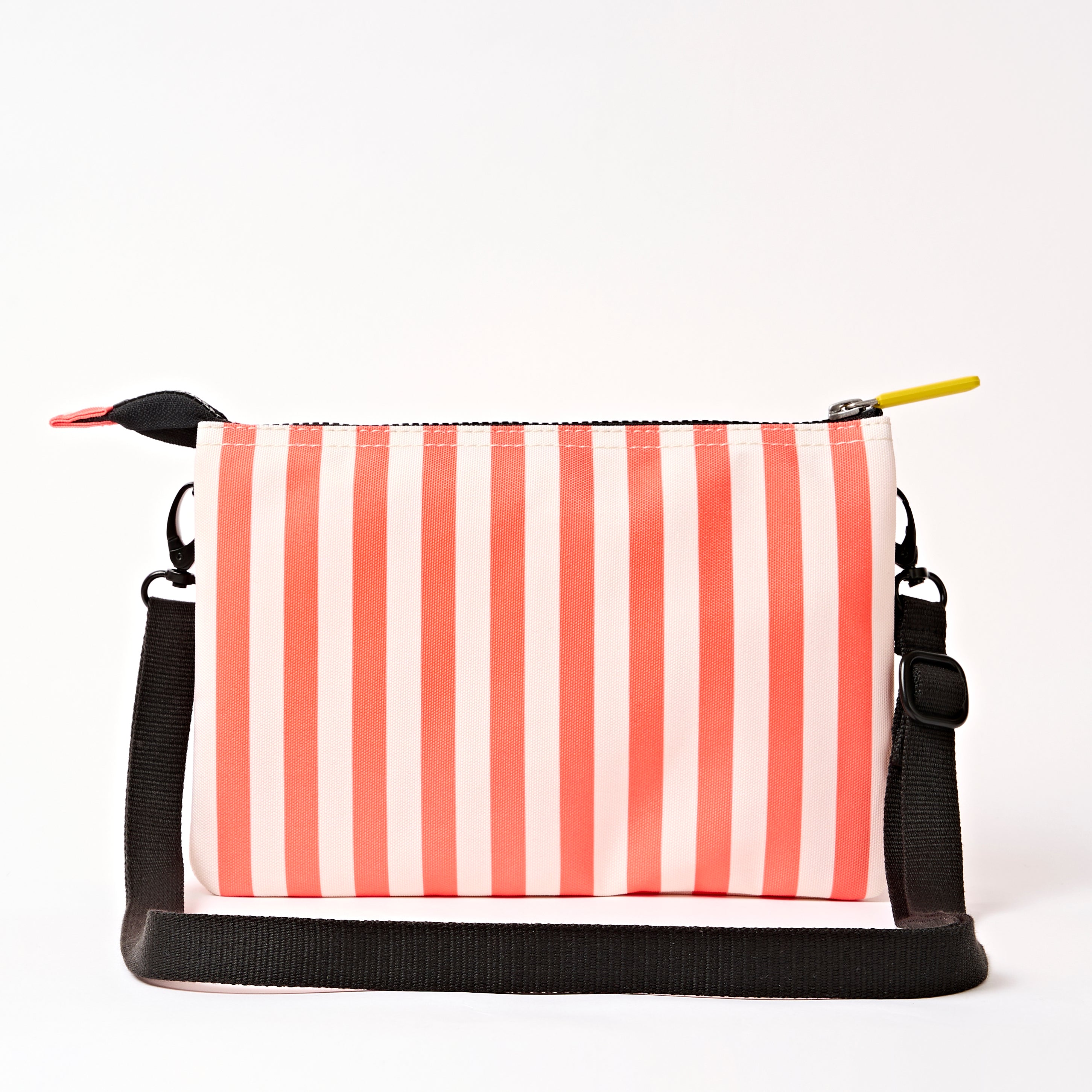 Roka London Carnaby XL lommebokveske Coral Stripe 0,5 liter