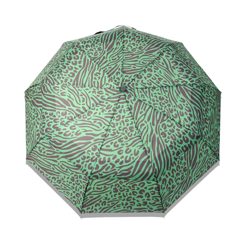 Roka London Waterloo Medium paraply mixed animal vindstø