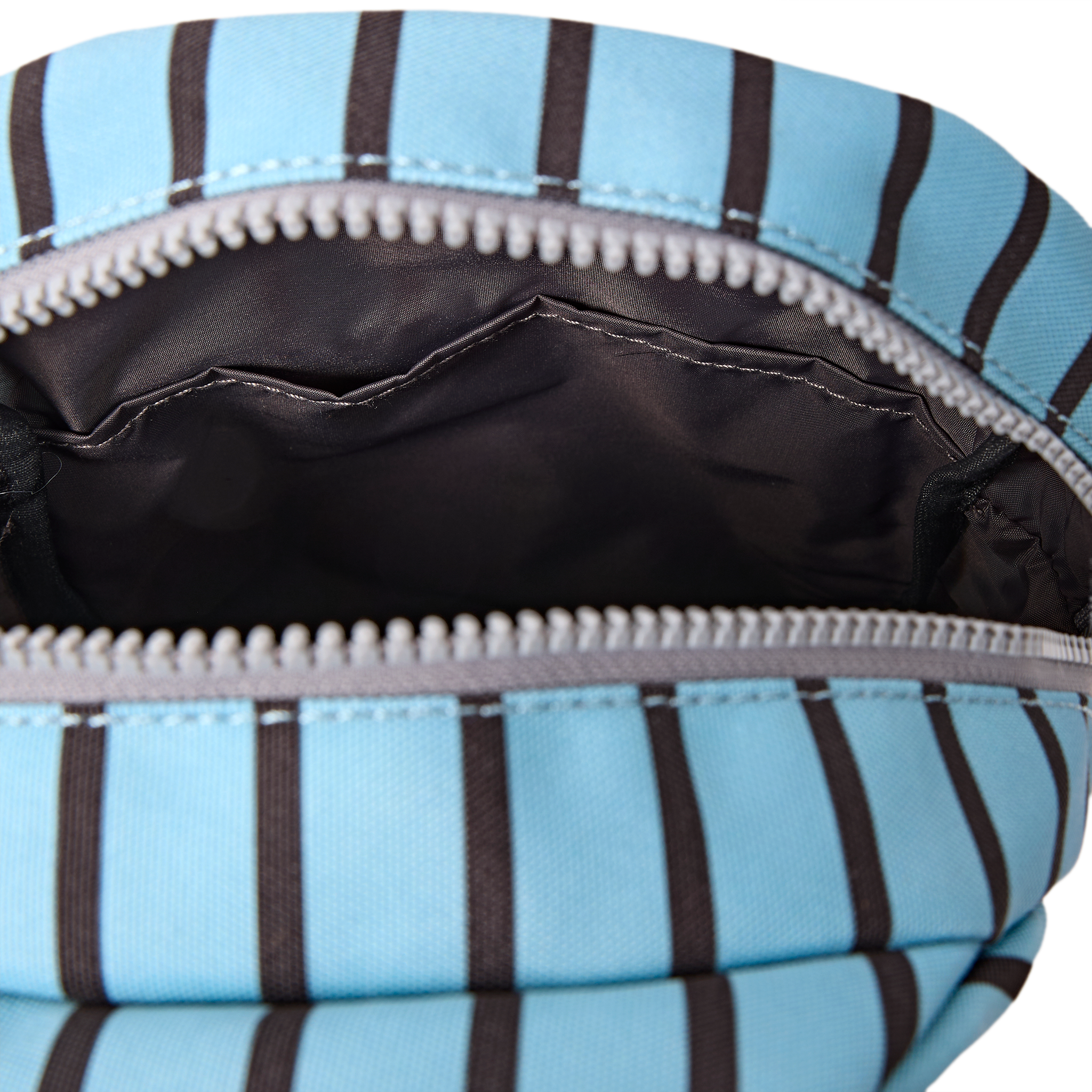 Roka London Willesden skulderveske blå striper Large 5 liter