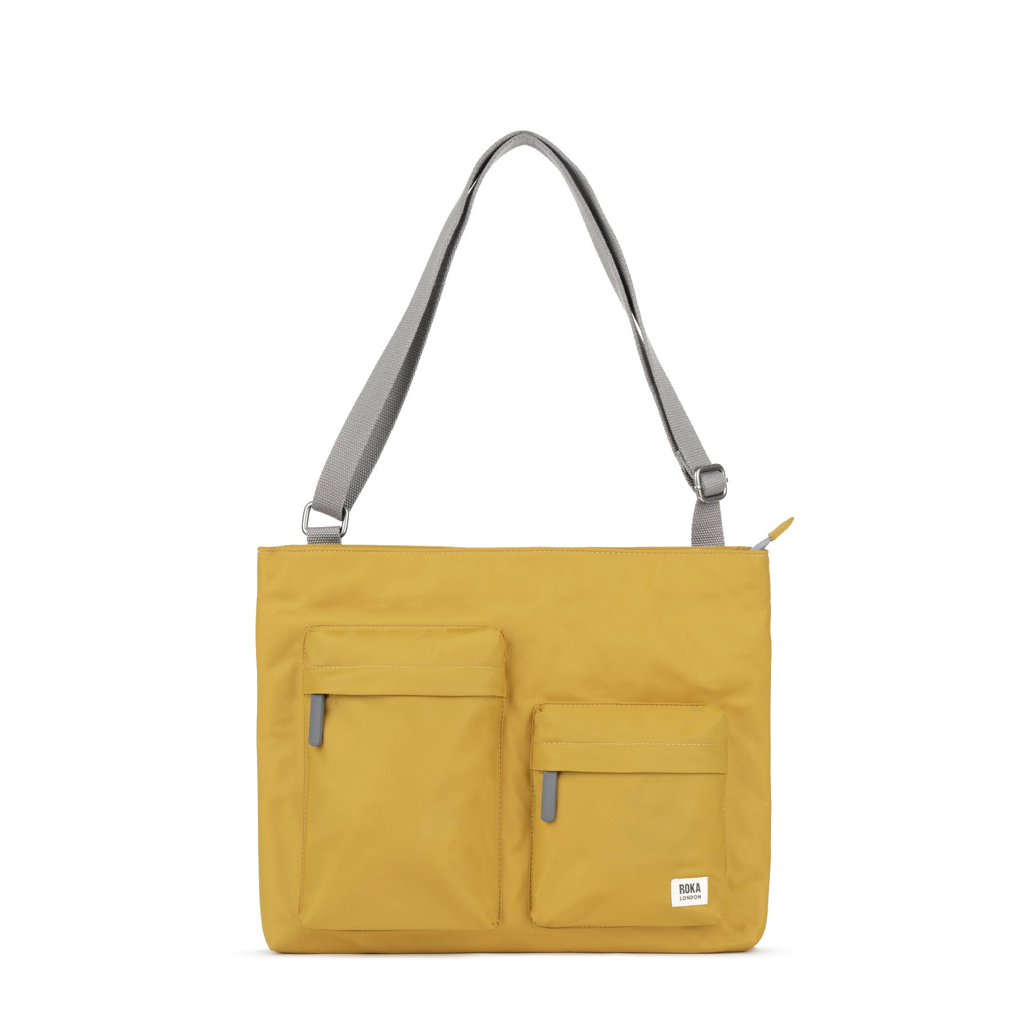 Roka London Moorgate messengerveske Medium Corn 3,2L