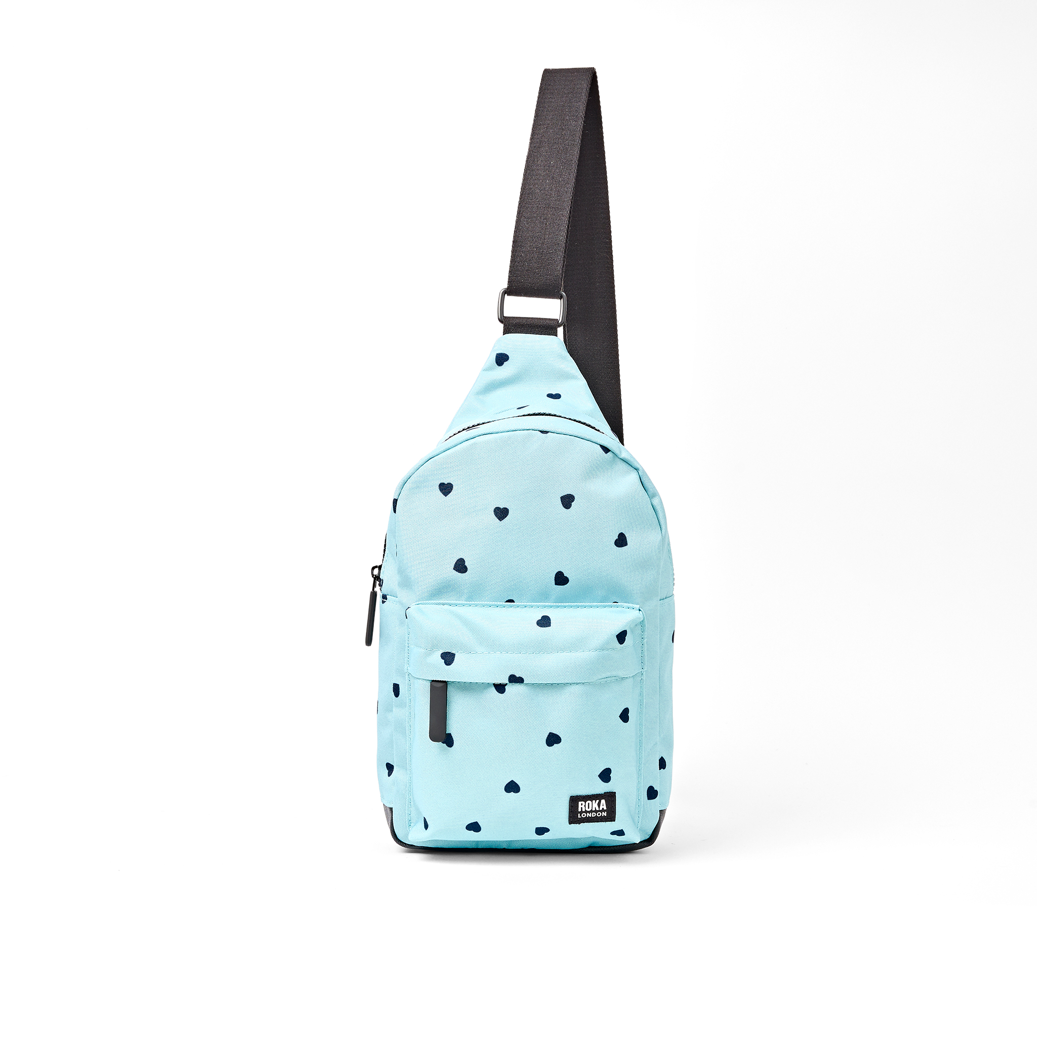 Roka London Willesden Large skulderveske Heart Print 5 liter