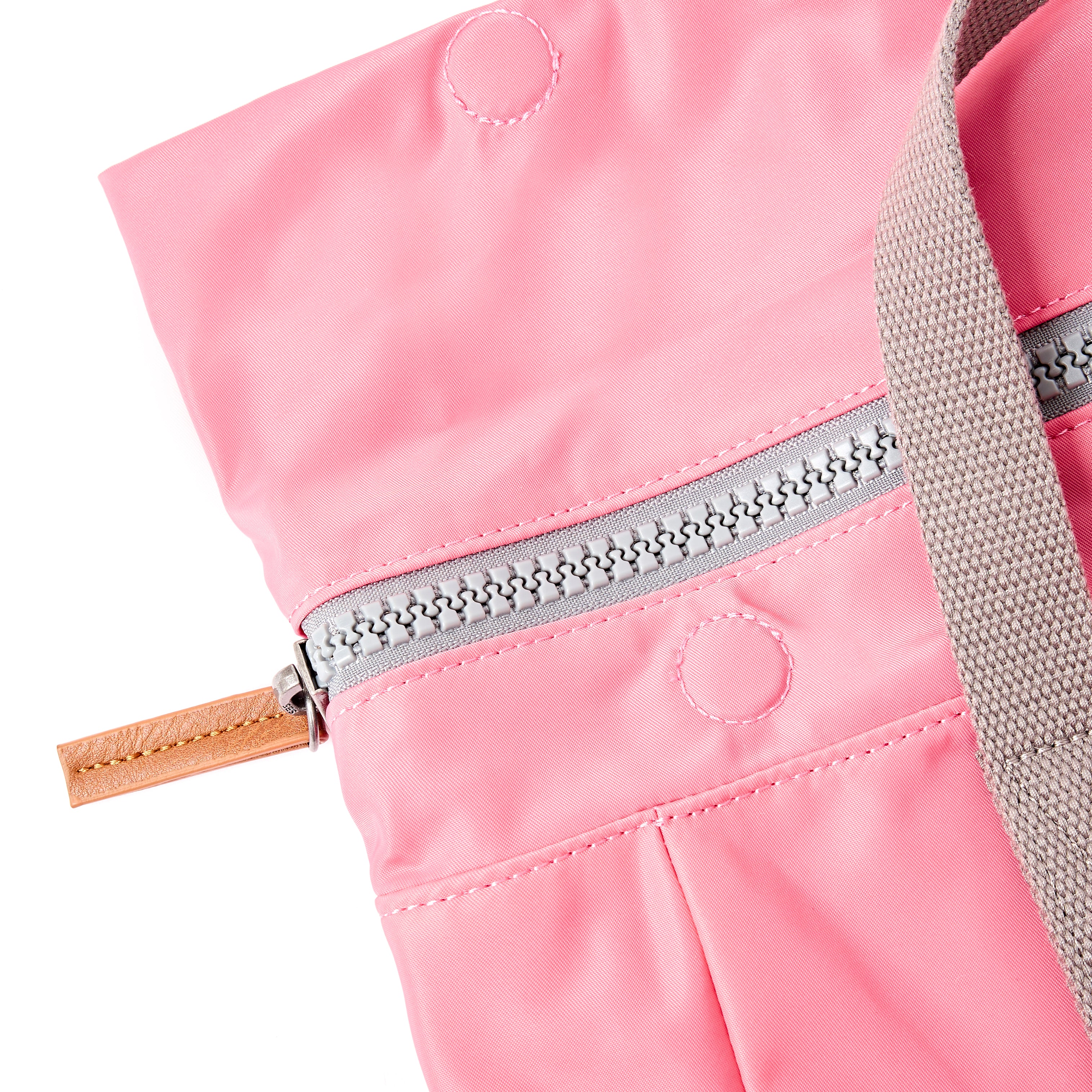 Roka London Canfield ryggsekk Pink Lemonade rulltopp 16,4L