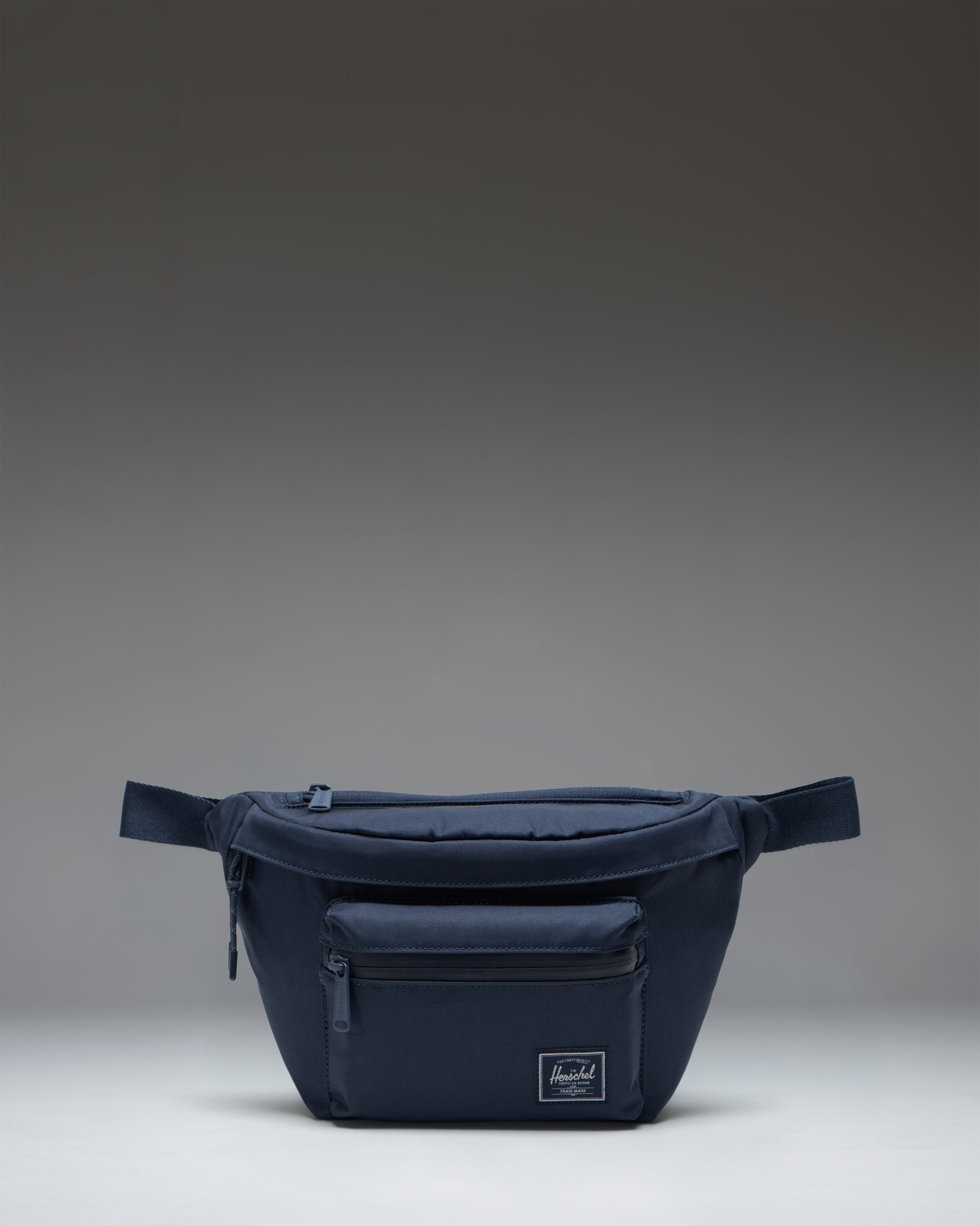 Herschel Pop Quiz Hip Pack midjeveske svart/grå twill