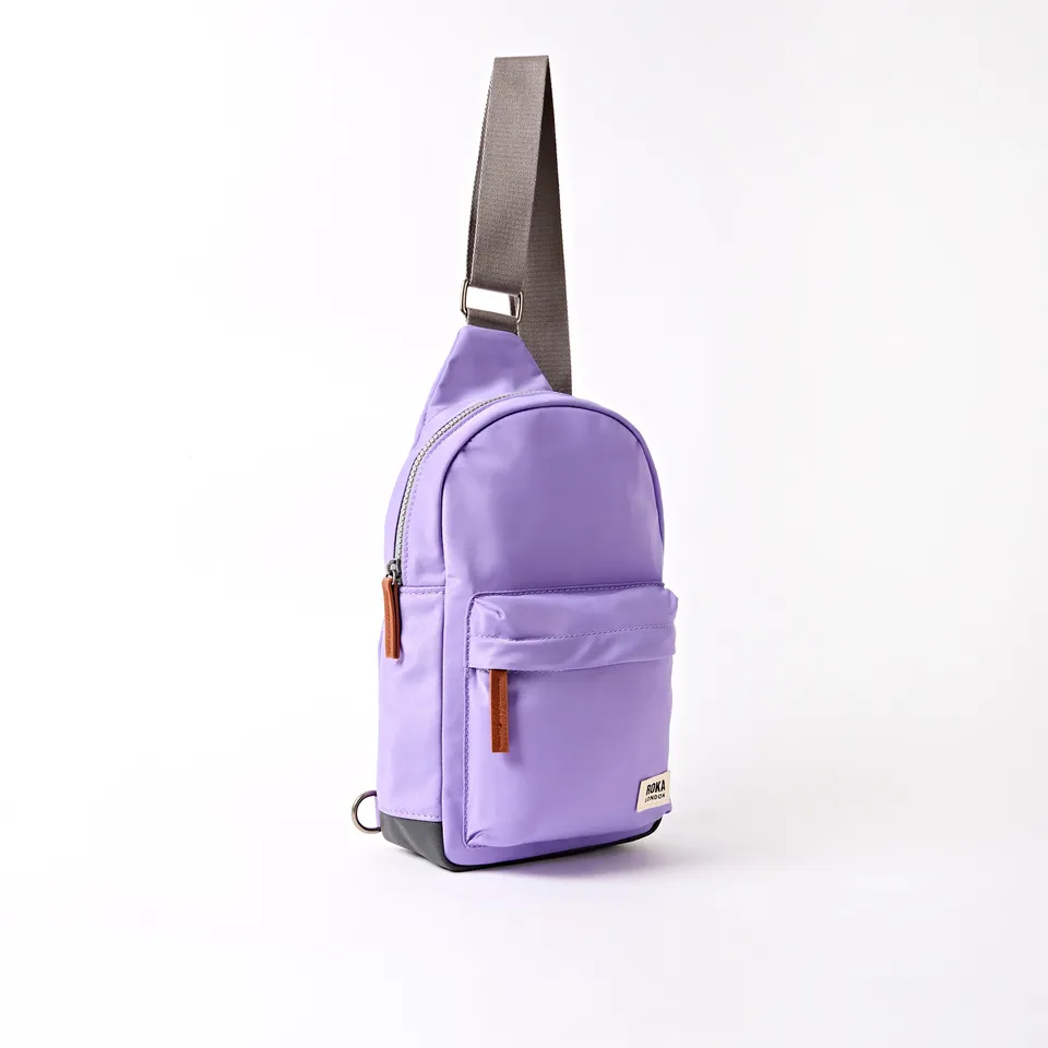 Roka London Willesden sling-veske thistle bloom large